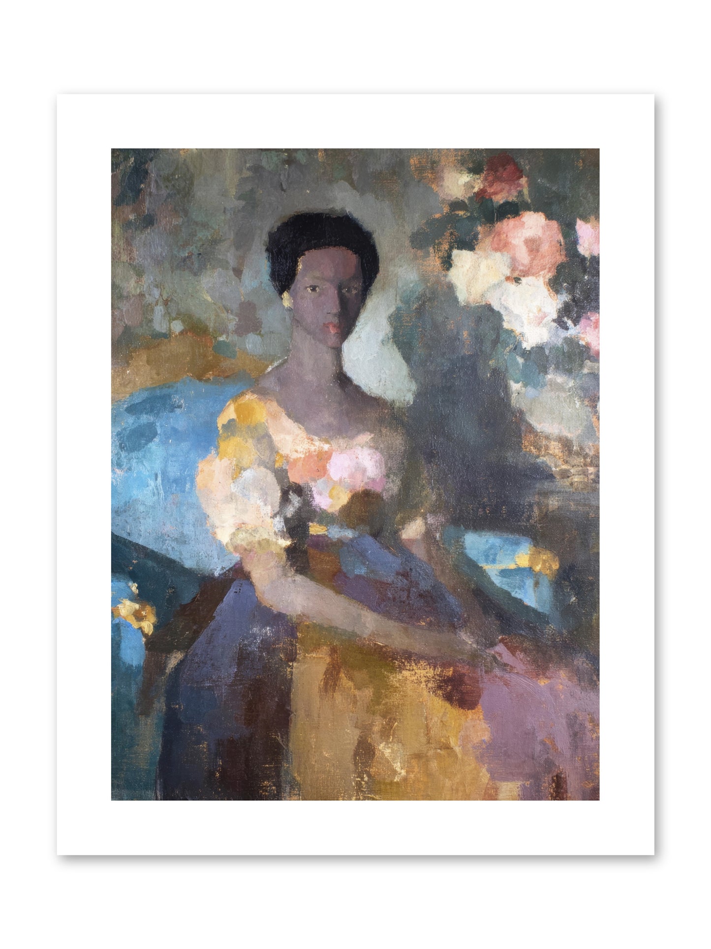Garden Suite on Rue Amour -- Paper Print 9x12