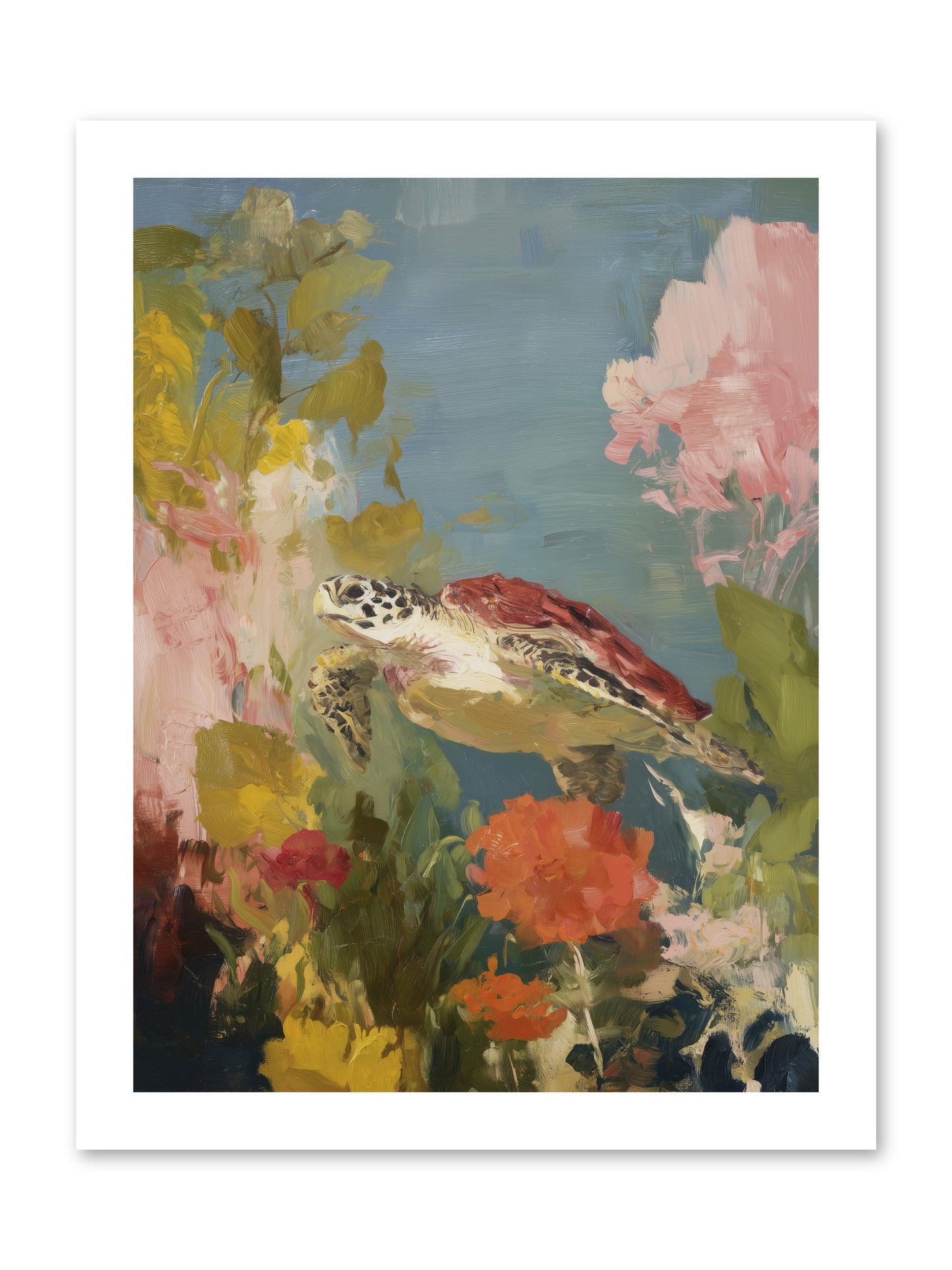 Garden of Light -- Paper Print 12x16