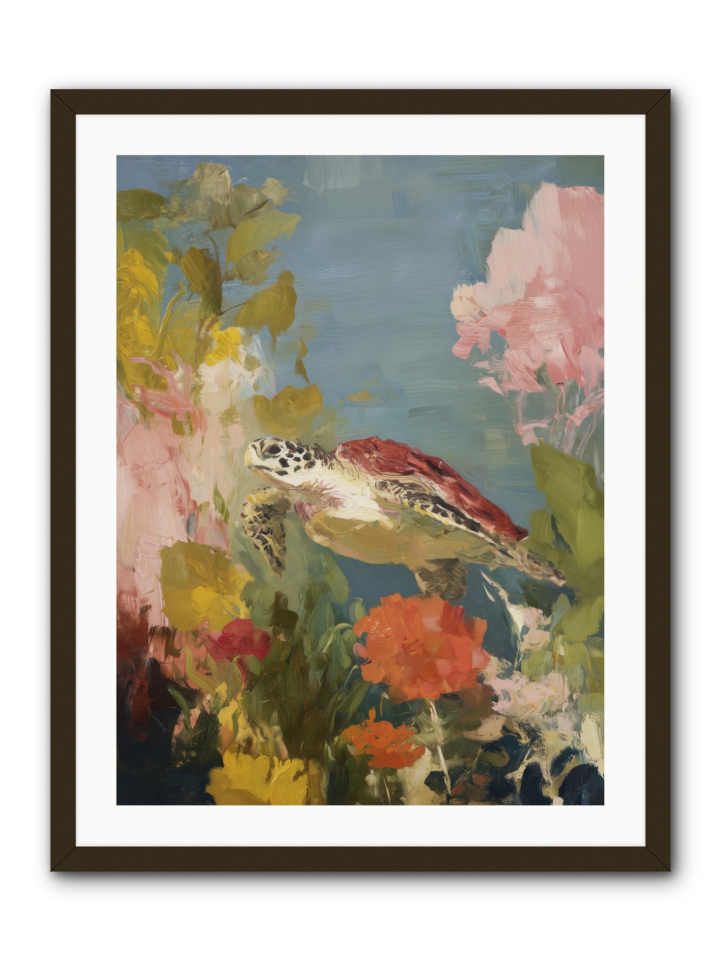 Garden of Light -- Framed Print - Black 24x32