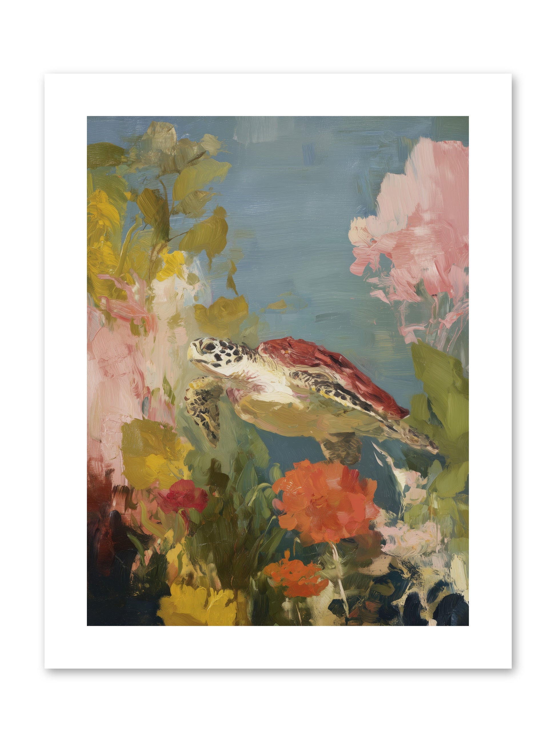 Garden of Light -- Paper Print 9x12