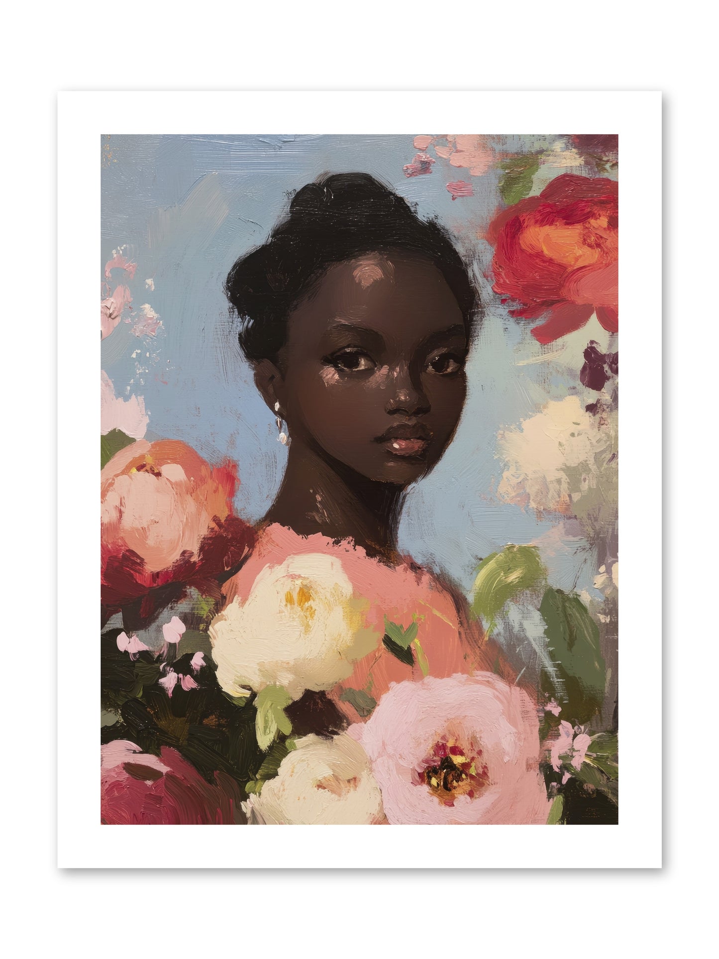 Gardenia’s Secret Keep-REZ -- Paper Print 12x16