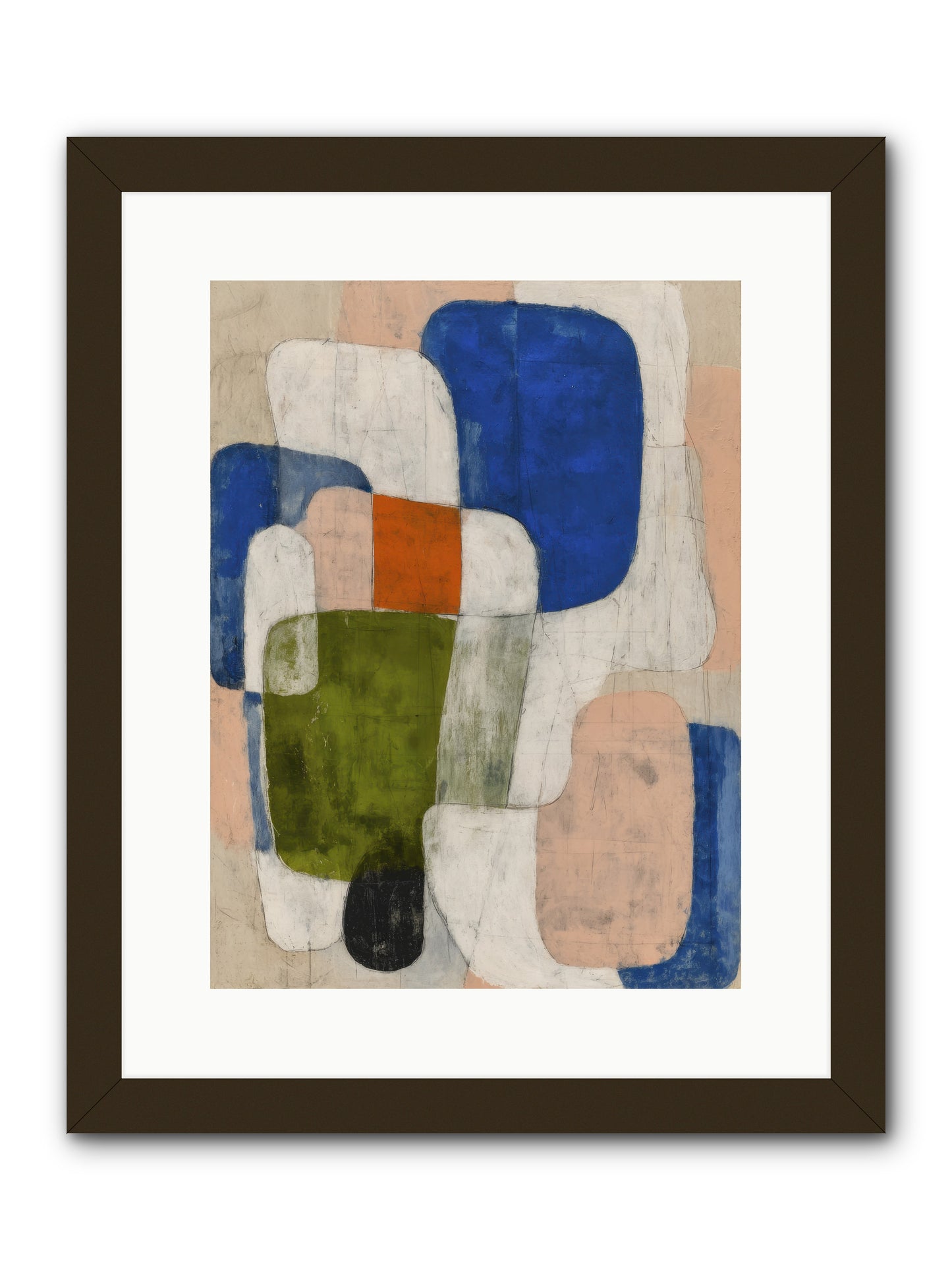 Gathered -- Framed Print - Black 12x16