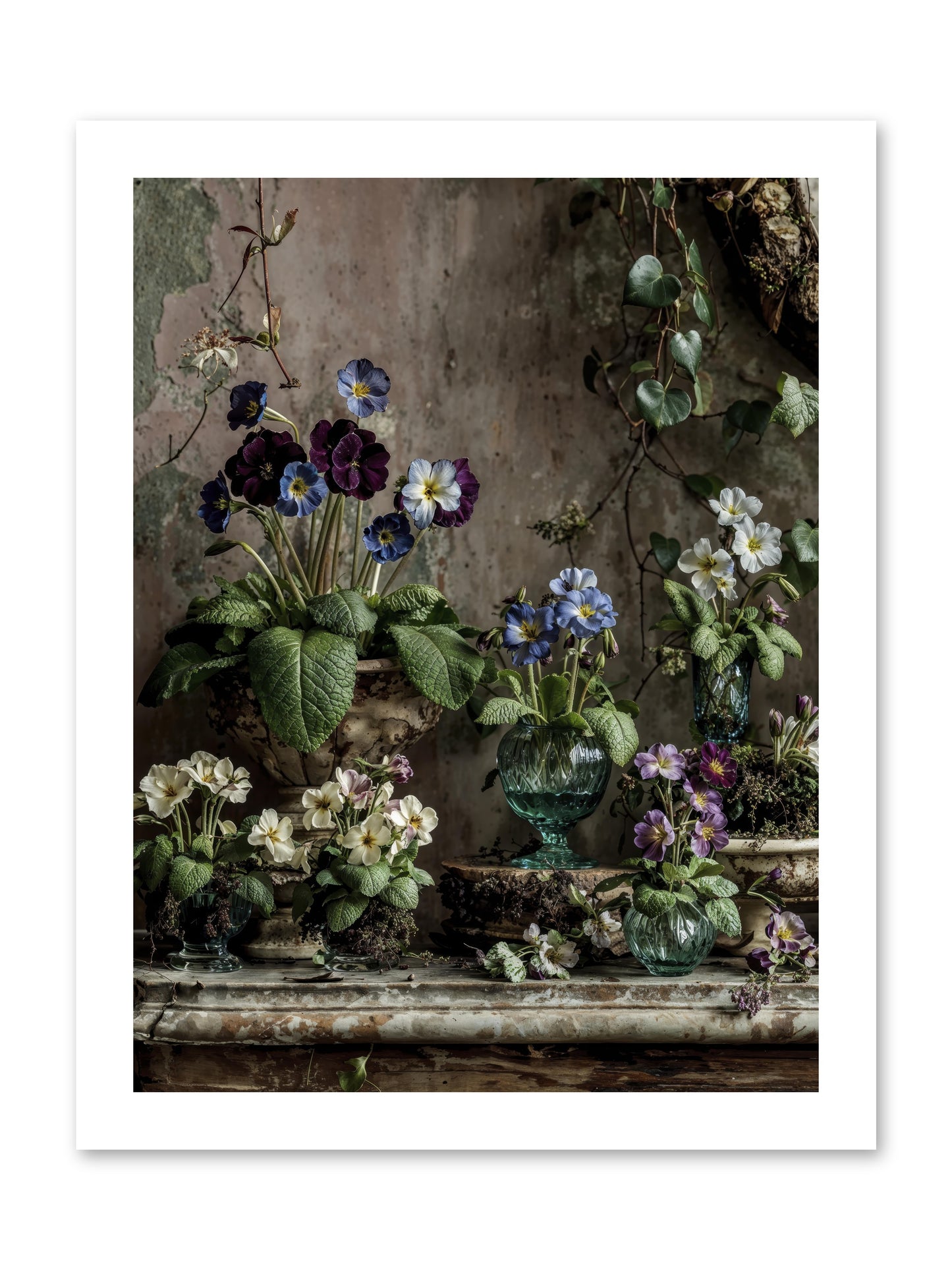 Gathered -- Paper Print 12x16
