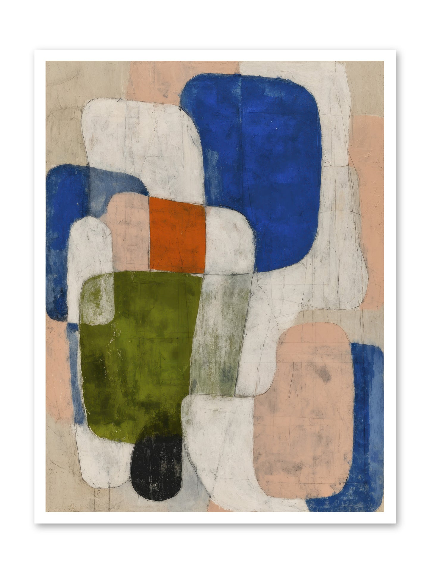 Gathered -- Paper Print 30x40