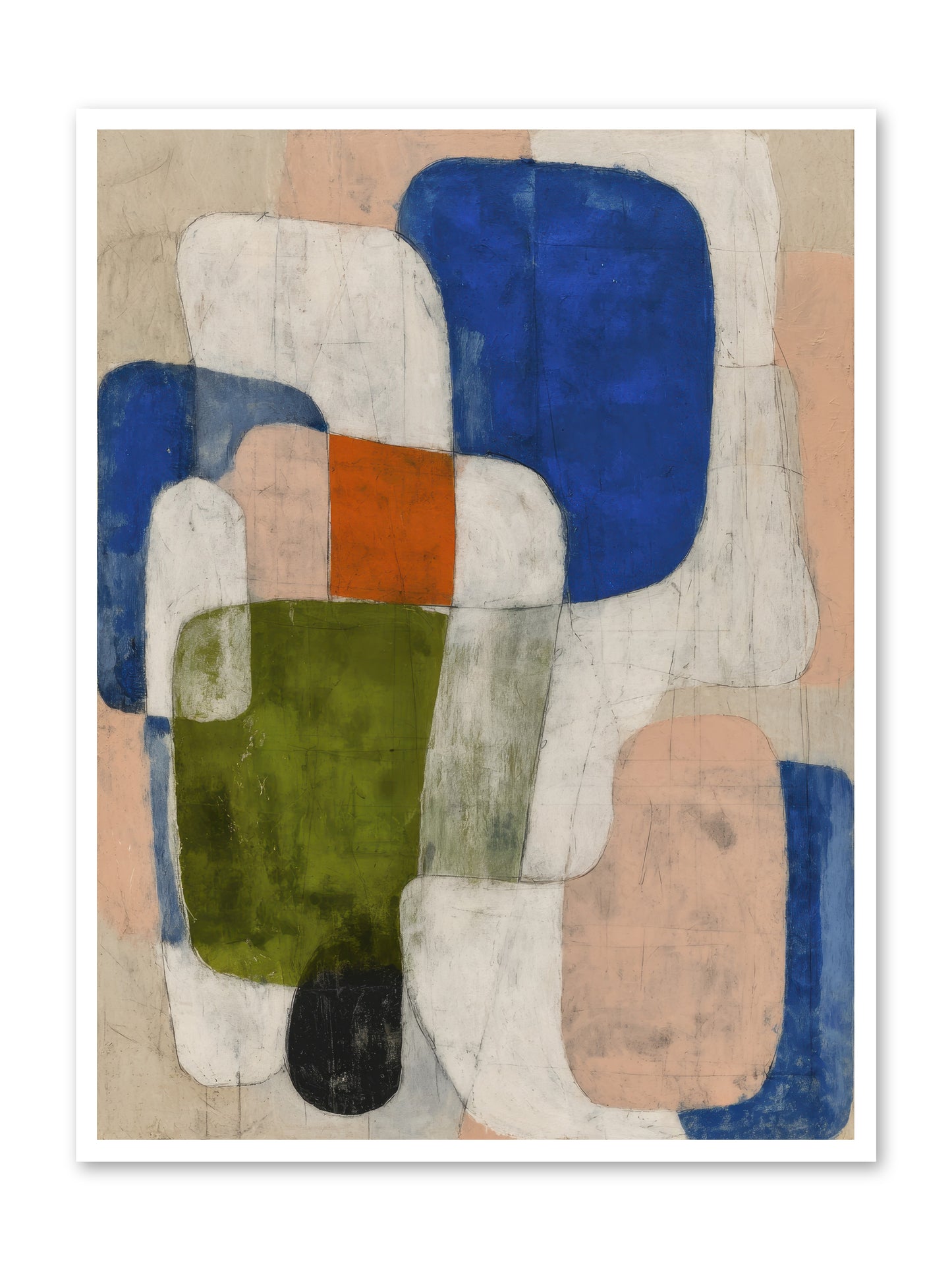 Gathered -- Loose Canvas Print 36x48