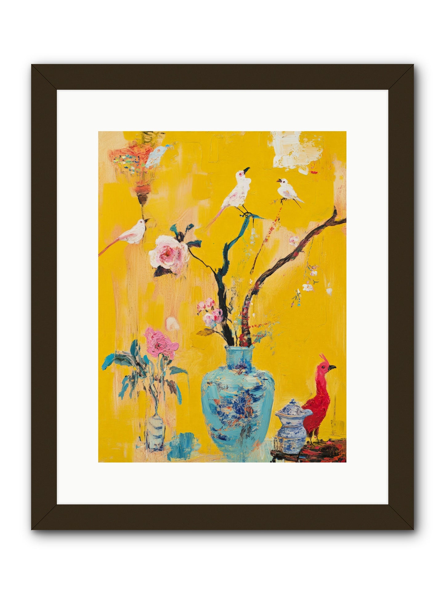 Gathered Wonder -- Framed Print - Black 12x16