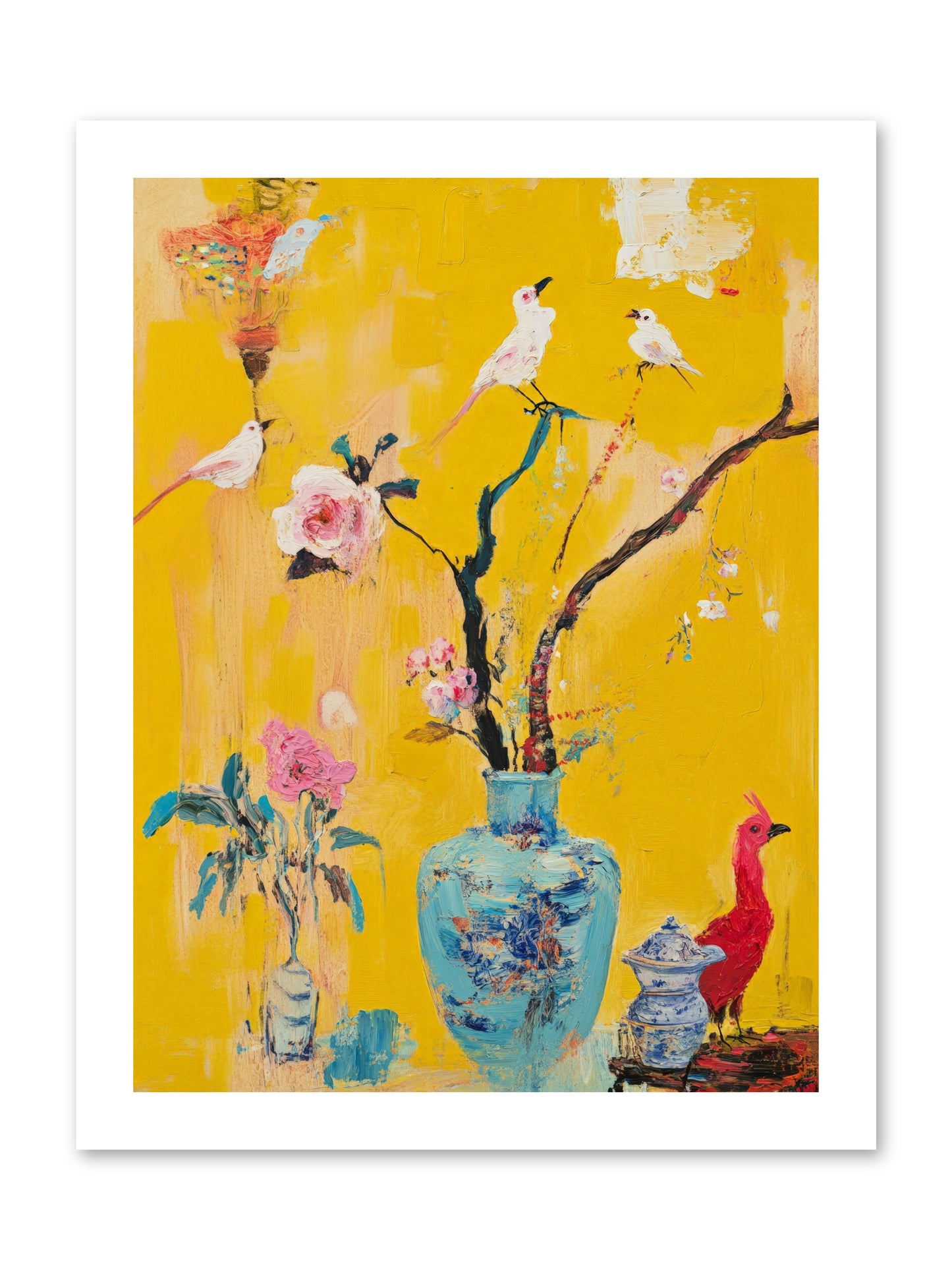 Gathered Wonder -- Loose Canvas Print 12x16