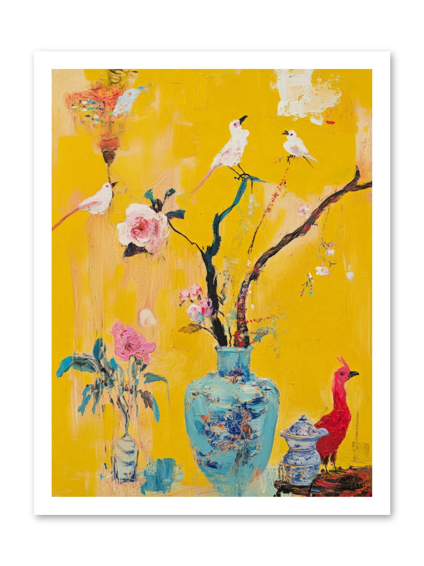 Gathered Wonder -- Loose Canvas Print 18x24