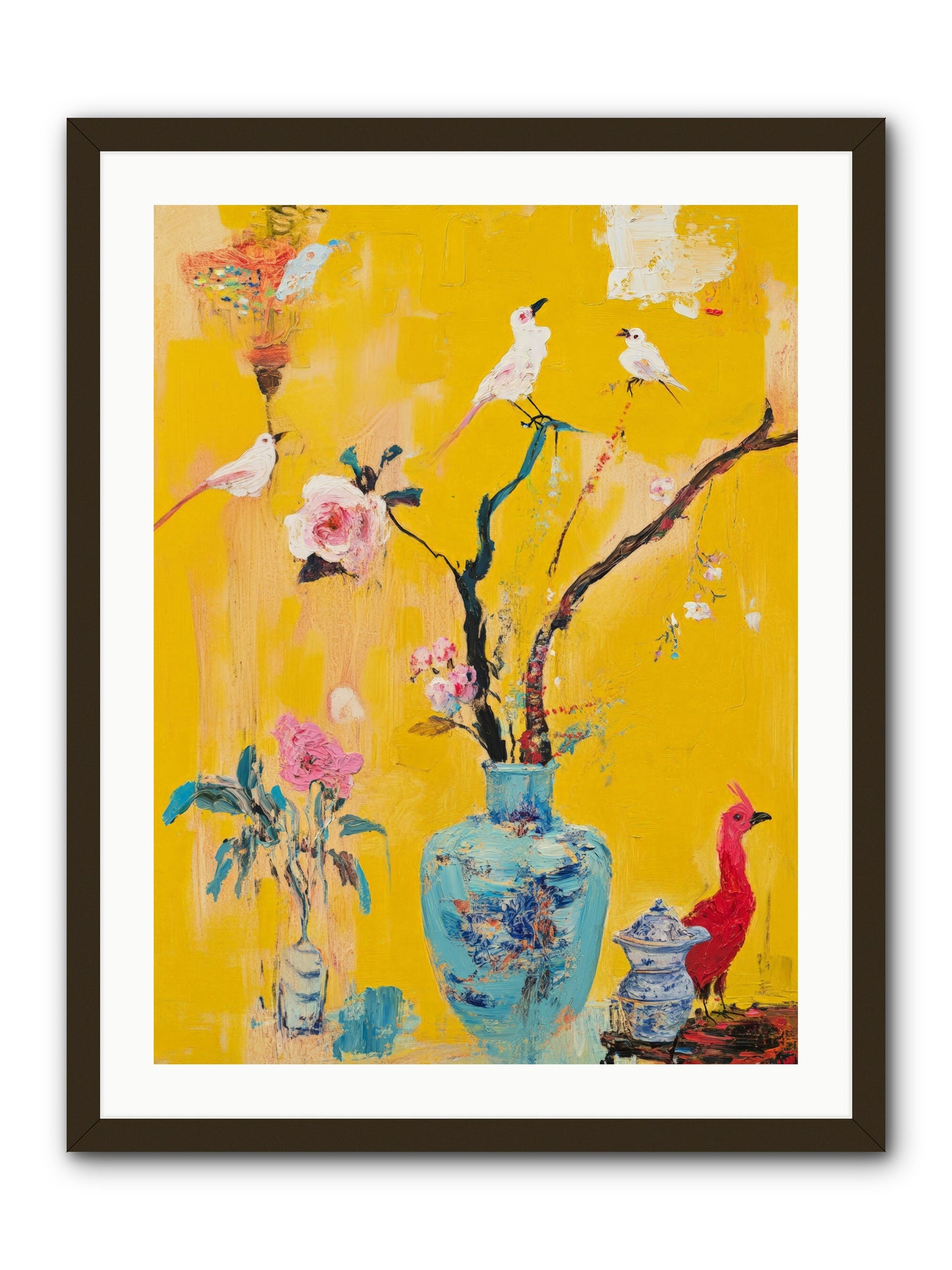 Gathered Wonder -- Framed Print - Black 24x32