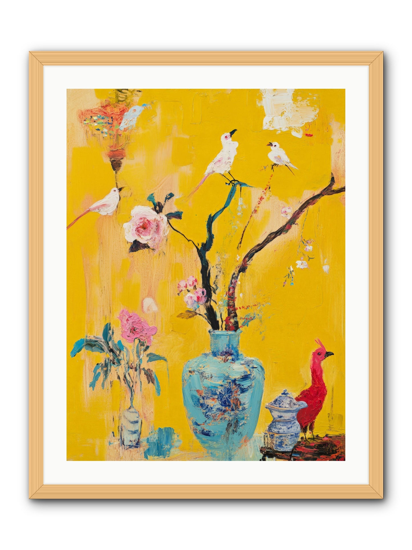 Gathered Wonder -- Framed Print - Natural 24x32