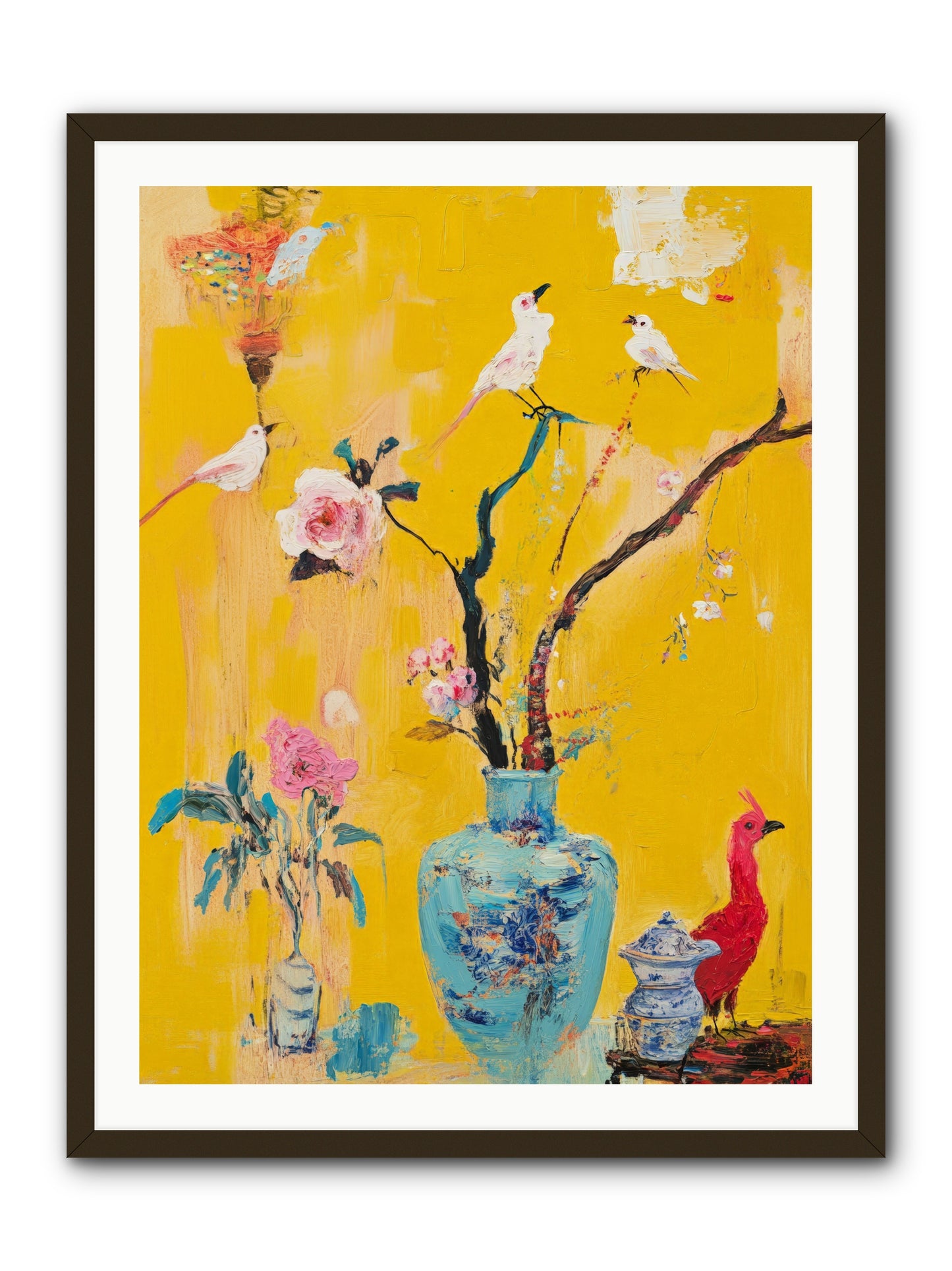 Gathered Wonder -- Framed Print - Black 30x40