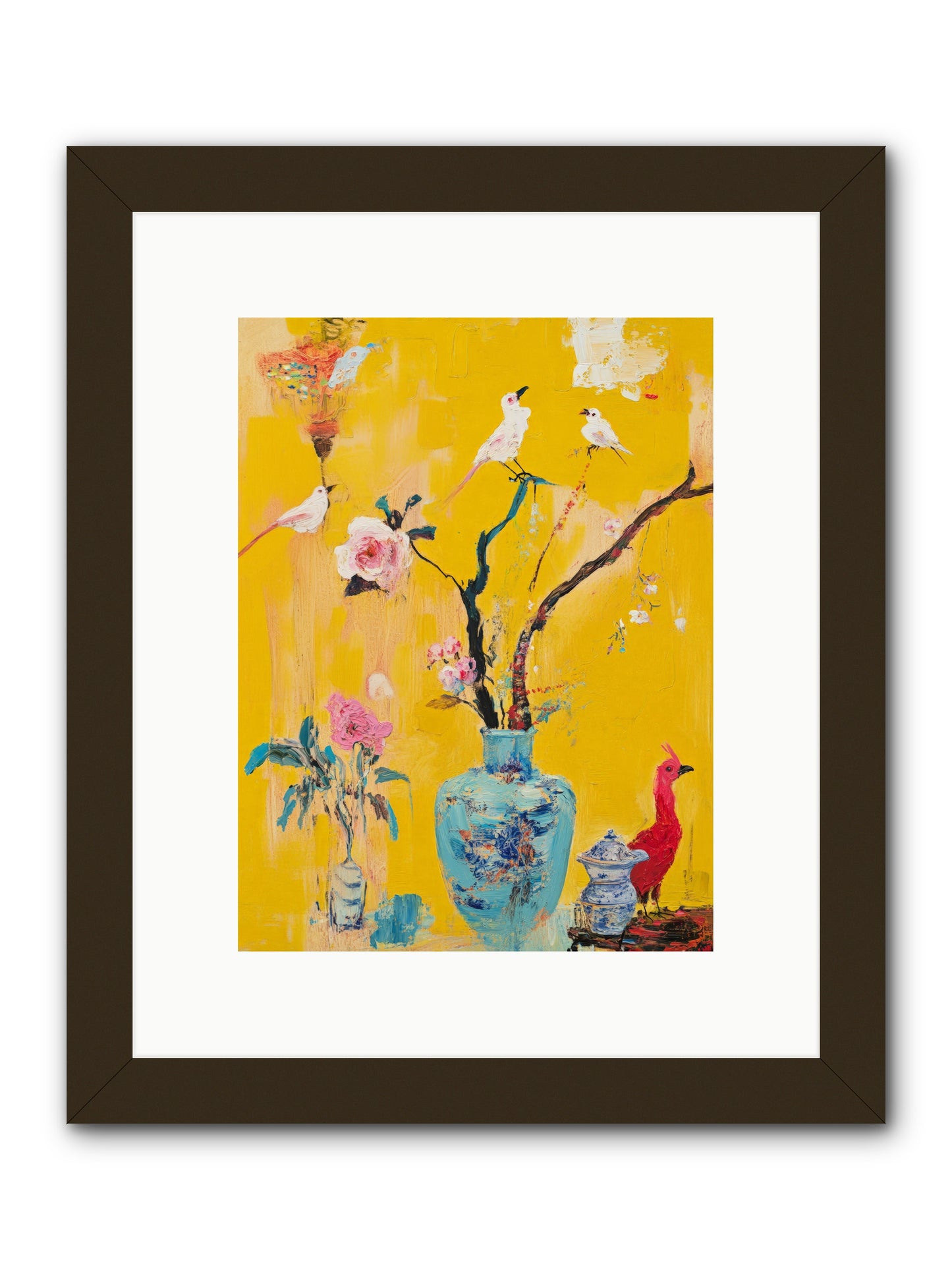Gathered Wonder -- Framed Print - Black 9x12