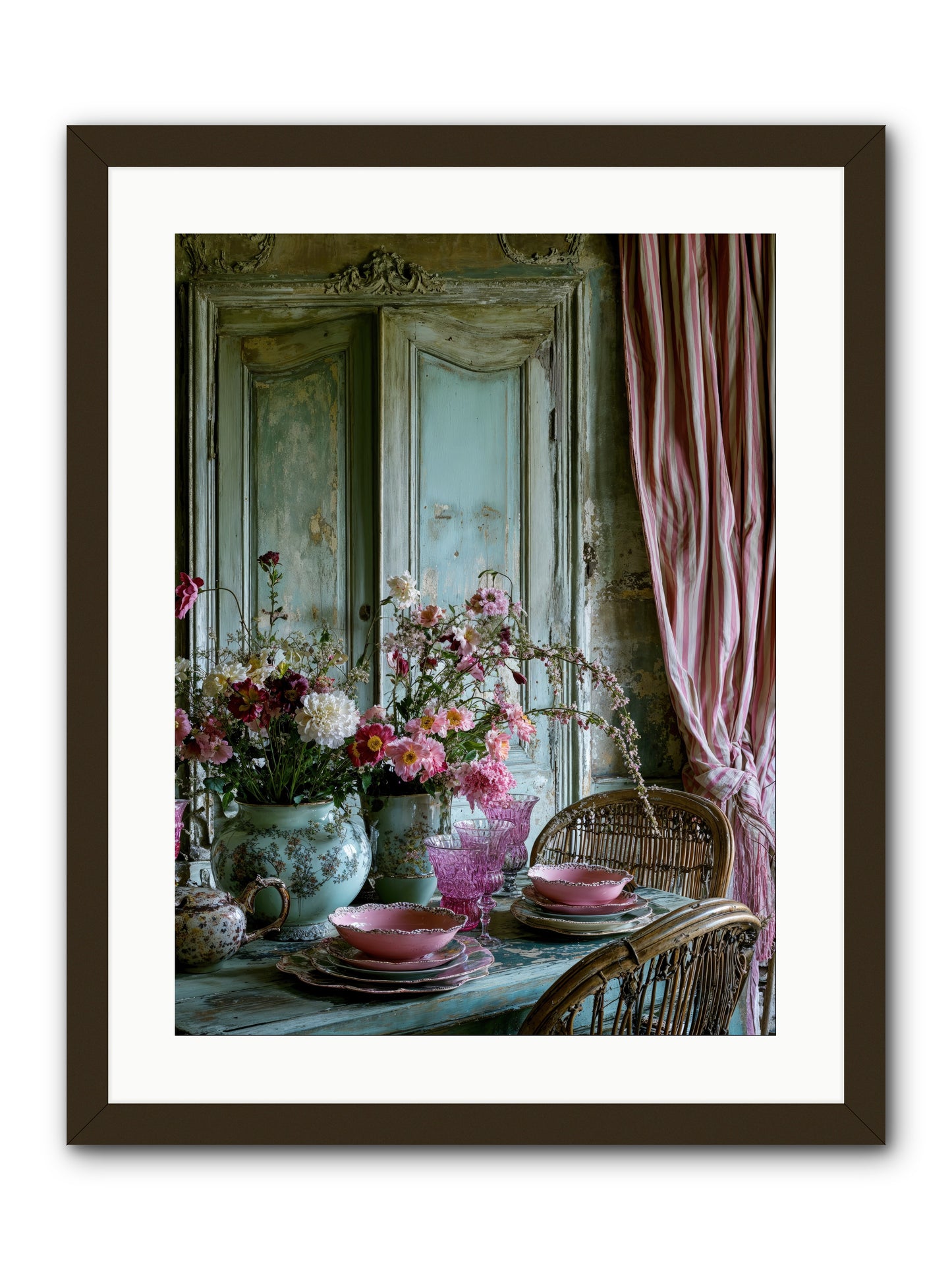 Gathering Of Angels -- Framed Print - Black 18x24