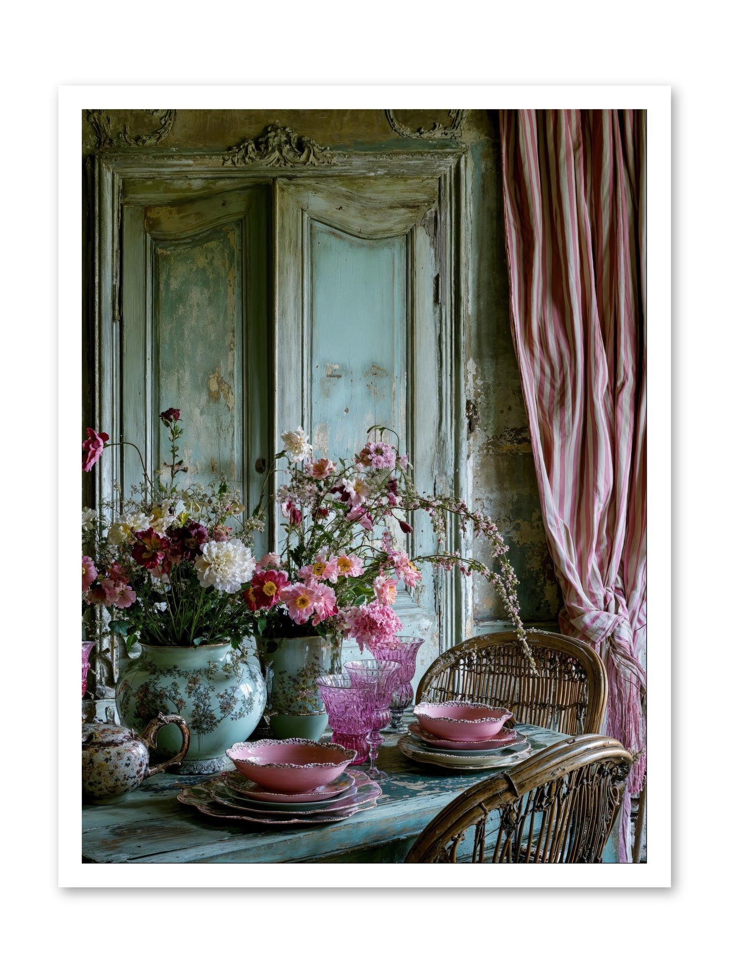 Gathering Of Angels -- Loose Canvas Print 24x32