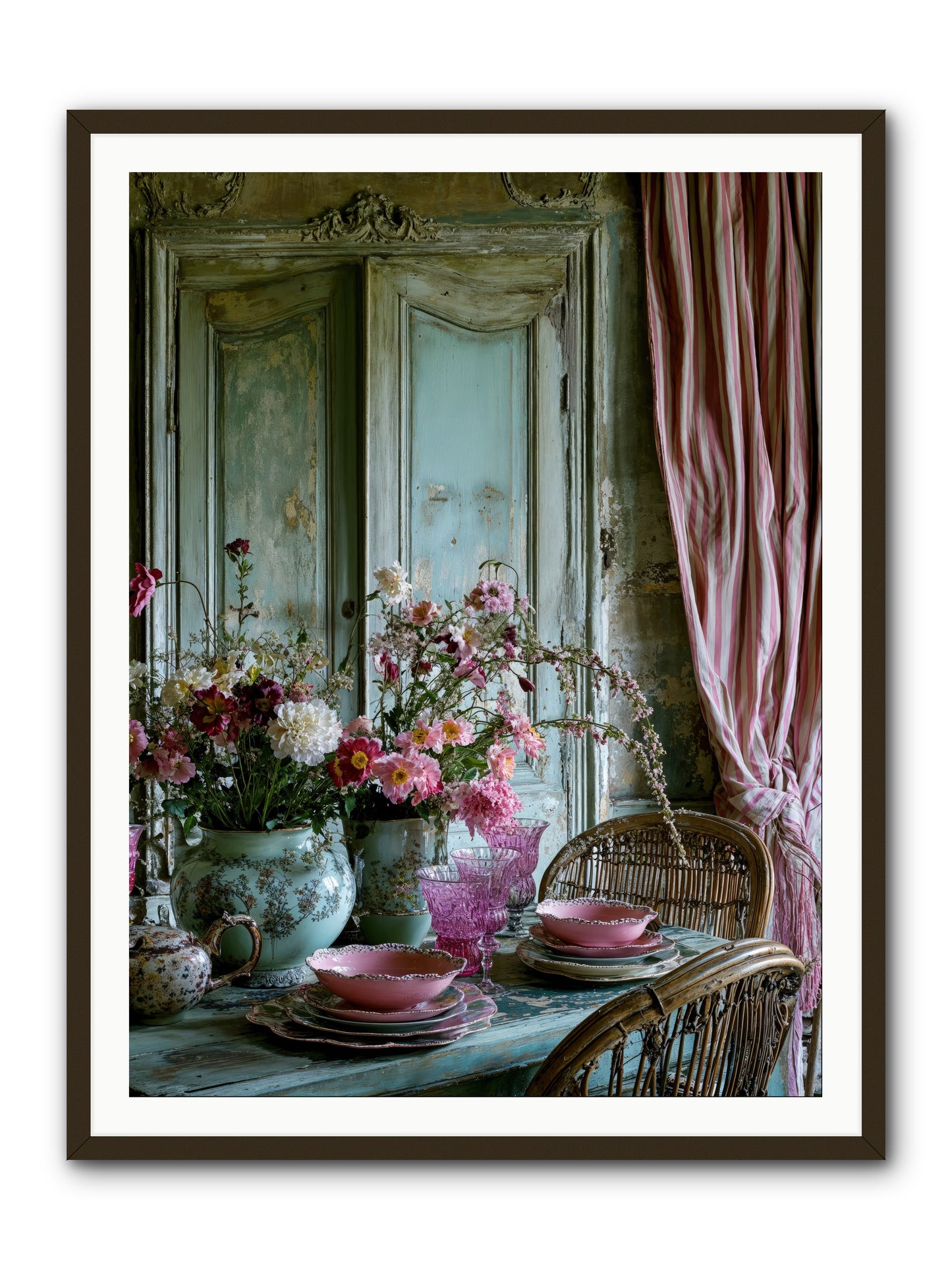 Gathering Of Angels -- Framed Print - Black 36x48