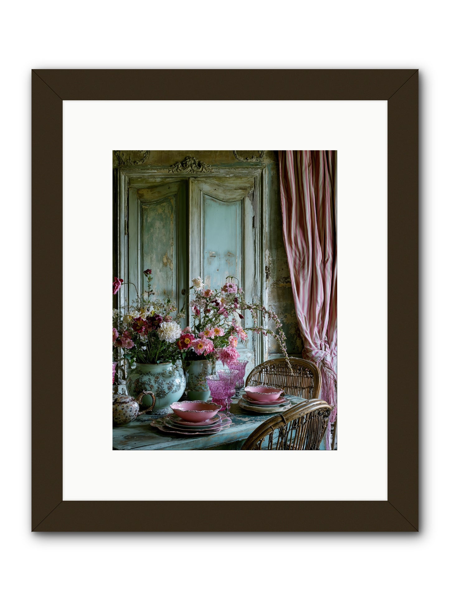 Gathering Of Angels -- Framed Print - Black 9x12
