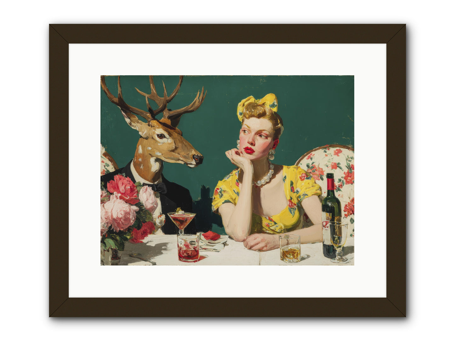 Gathering of Gentle Souls -- Framed Print - Black 16x12