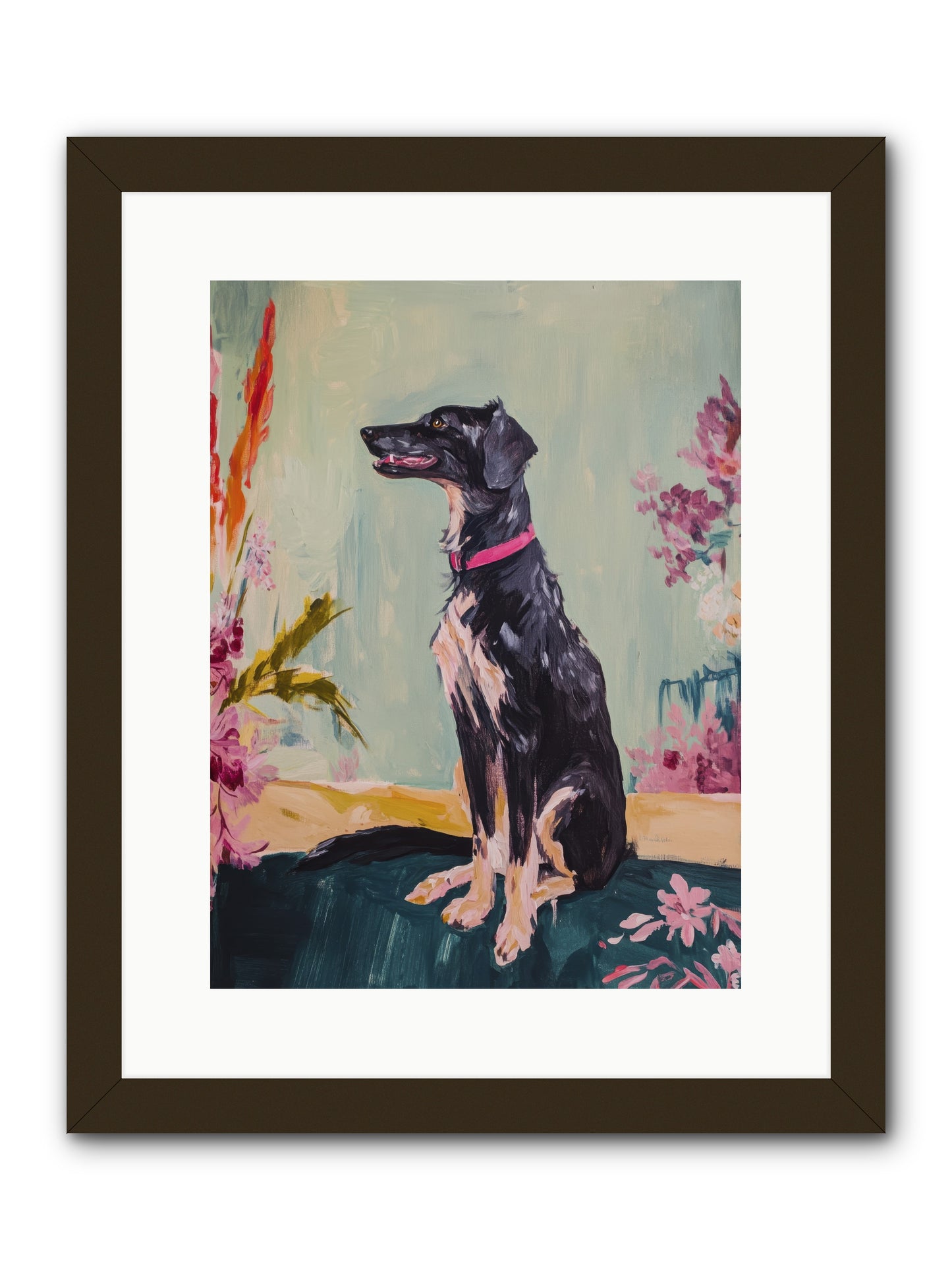 Gatsby -- Framed Print - Black 12x16