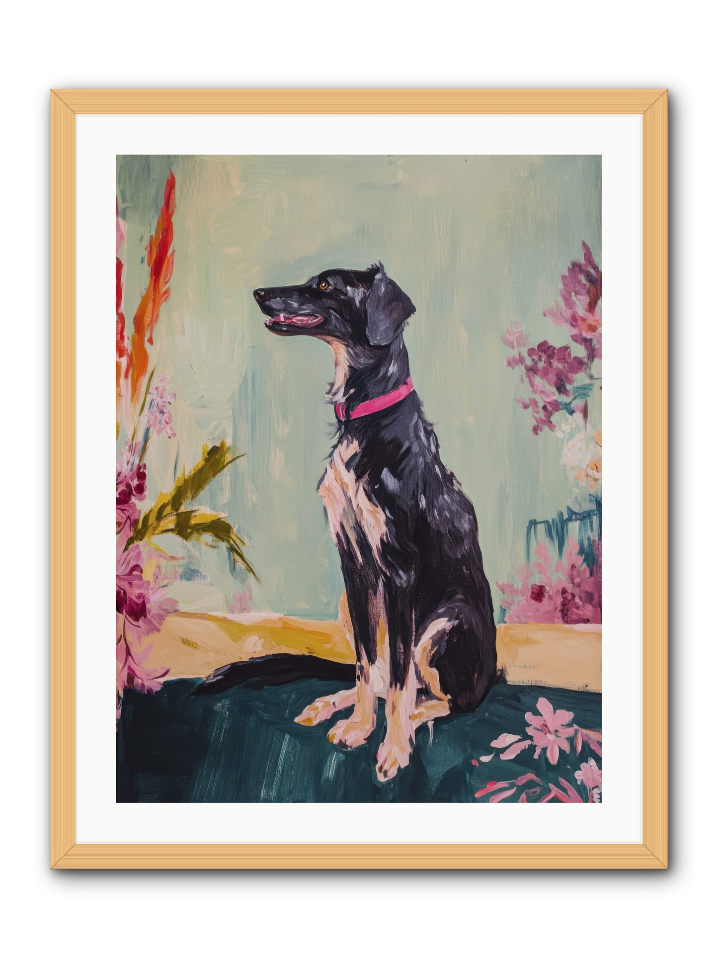 Gatsby -- Framed Print - Natural 24x32