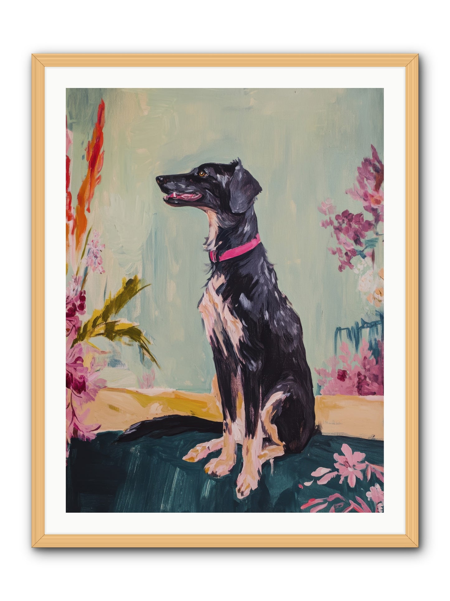 Gatsby -- Framed Print - Natural 30x40