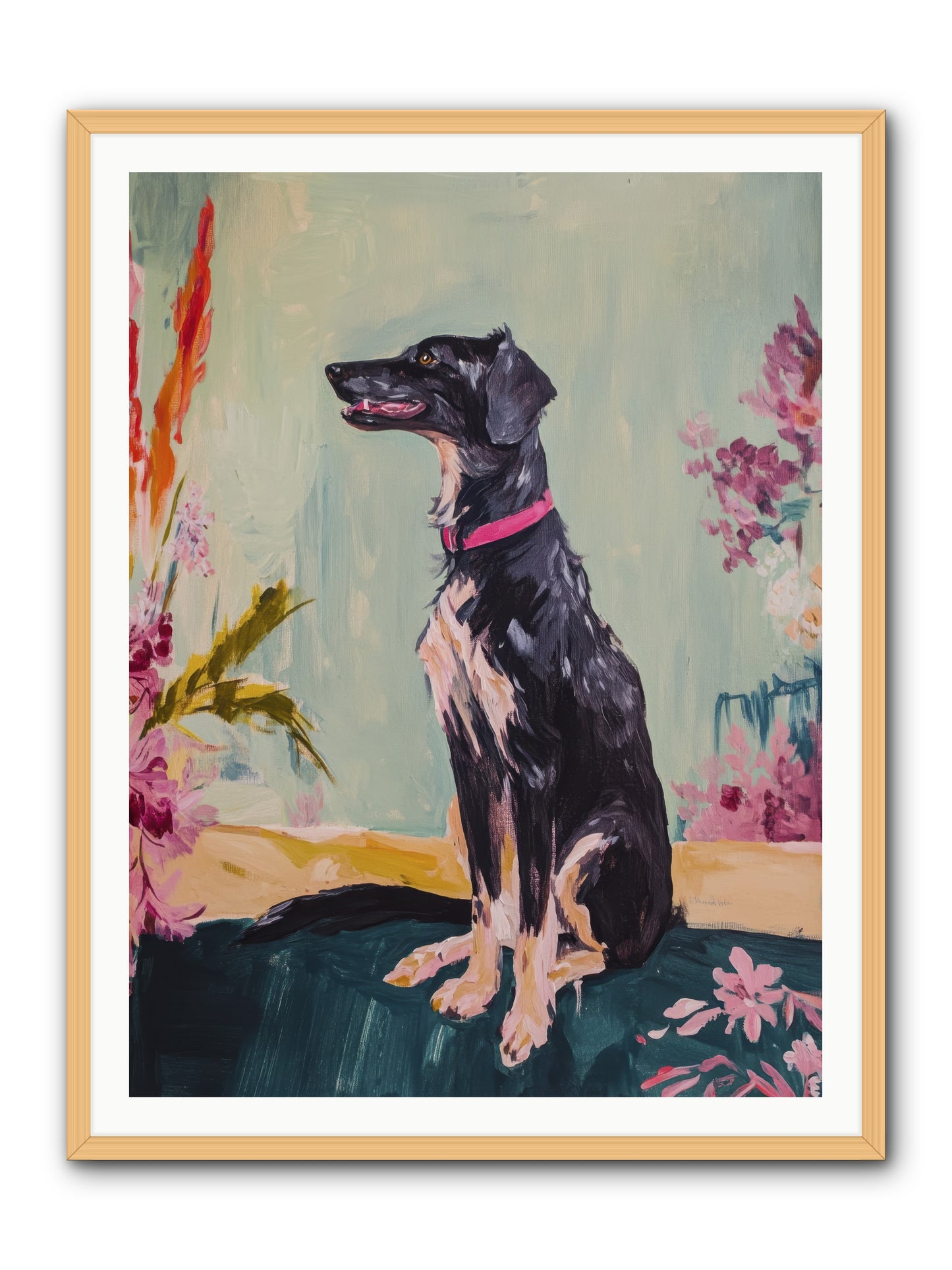 Gatsby -- Framed Print - Natural 36x48