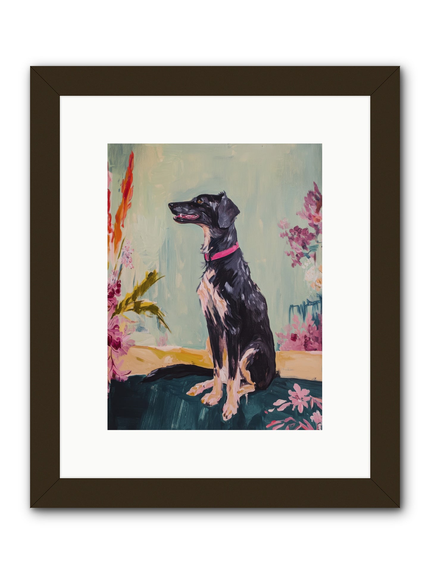 Gatsby -- Framed Print - Black 9x12