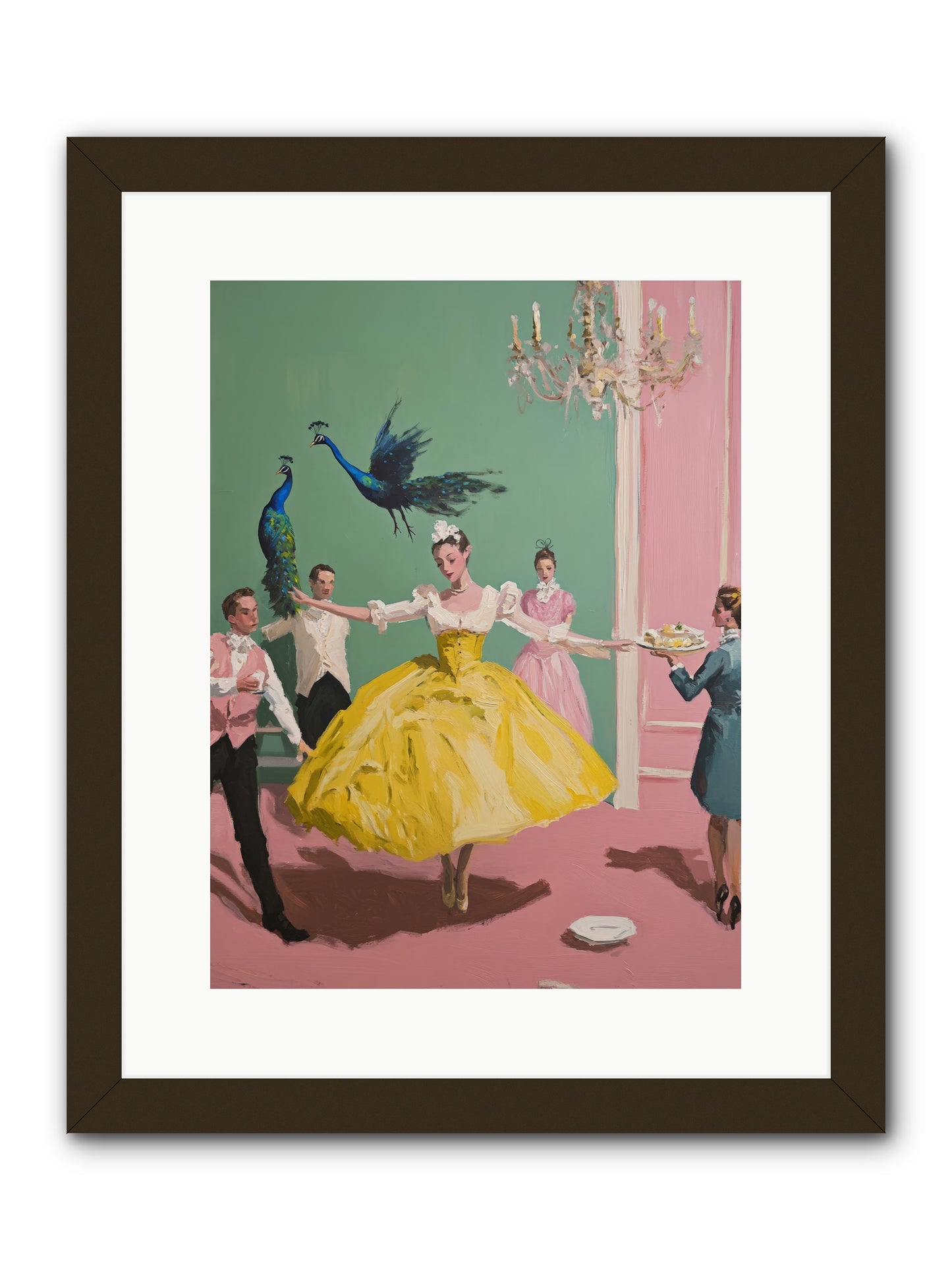 Gaze Upon GraceRez2 -- Framed Print - Black 12x16