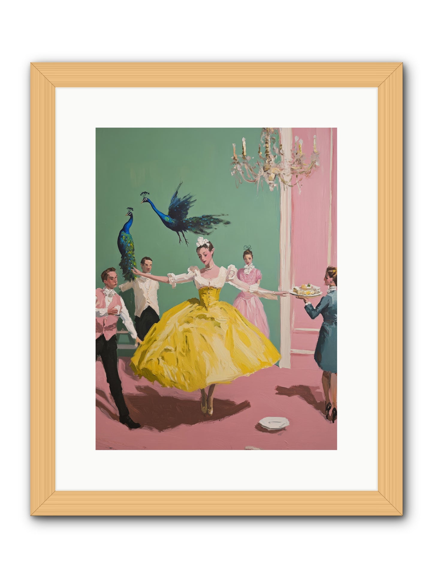 Gaze Upon GraceRez2 -- Framed Print - Natural 12x16