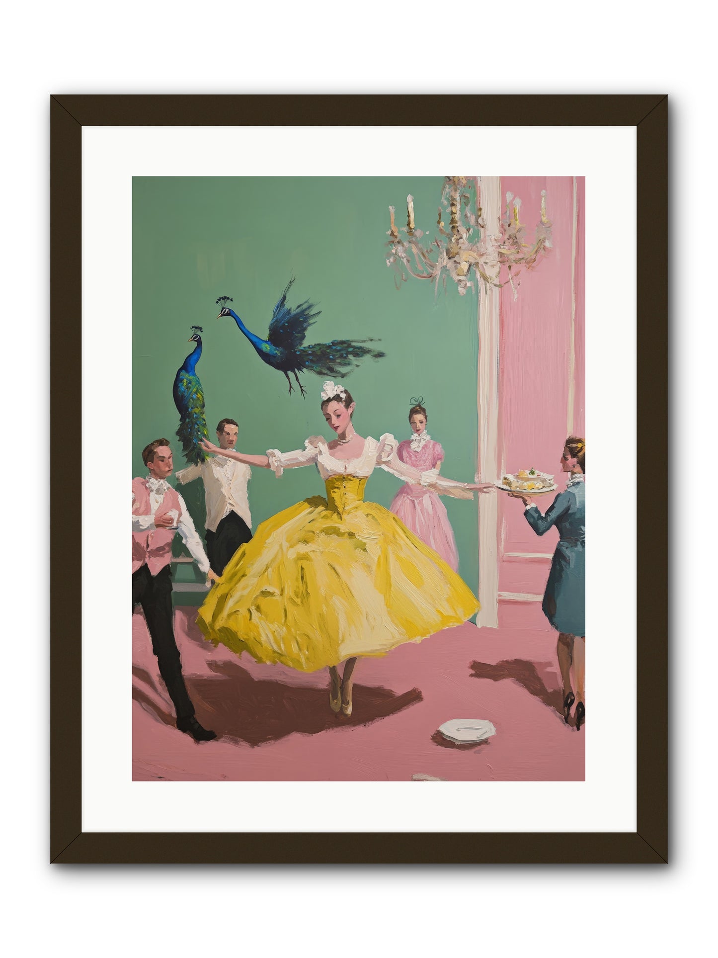 Gaze Upon GraceRez2 -- Framed Print - Black 18x24