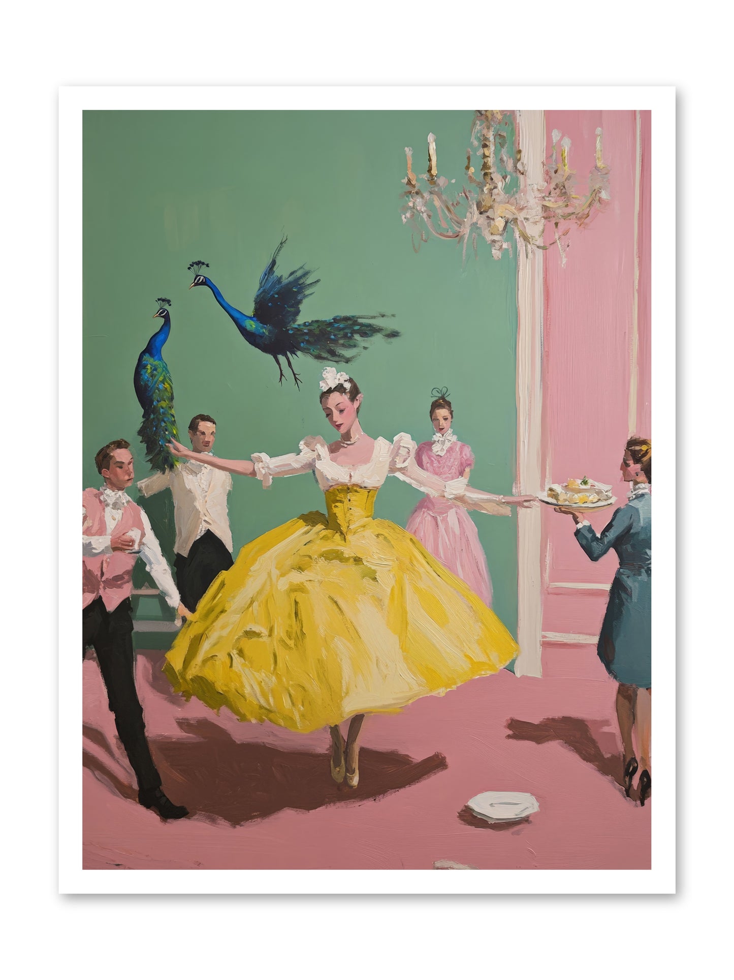 Gaze Upon GraceRez2 -- Loose Canvas Print 24x32