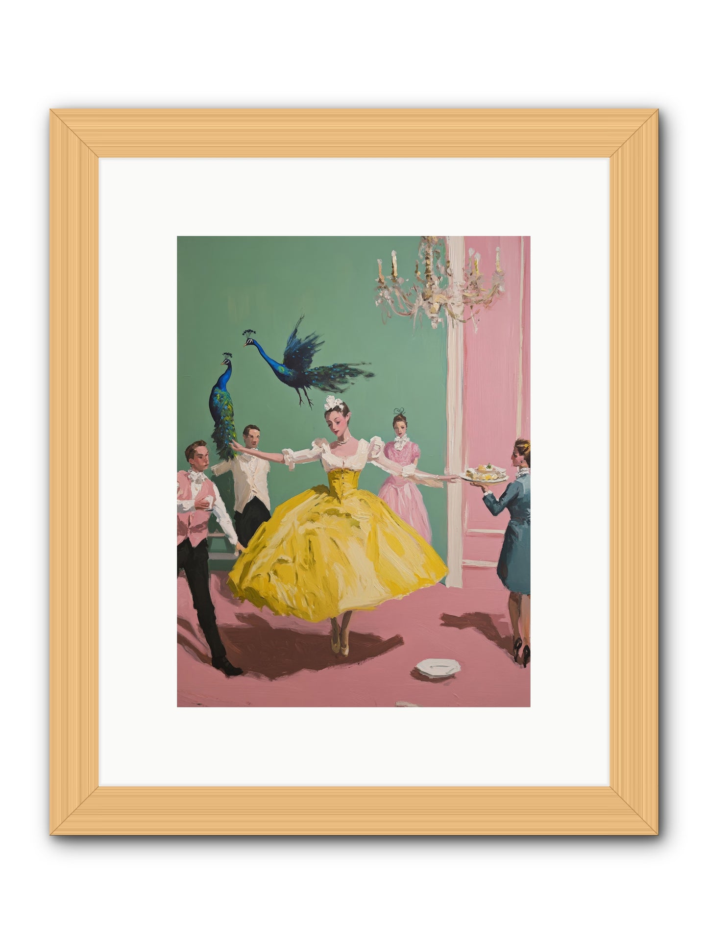 Gaze Upon GraceRez2 -- Framed Print - Natural 9x12