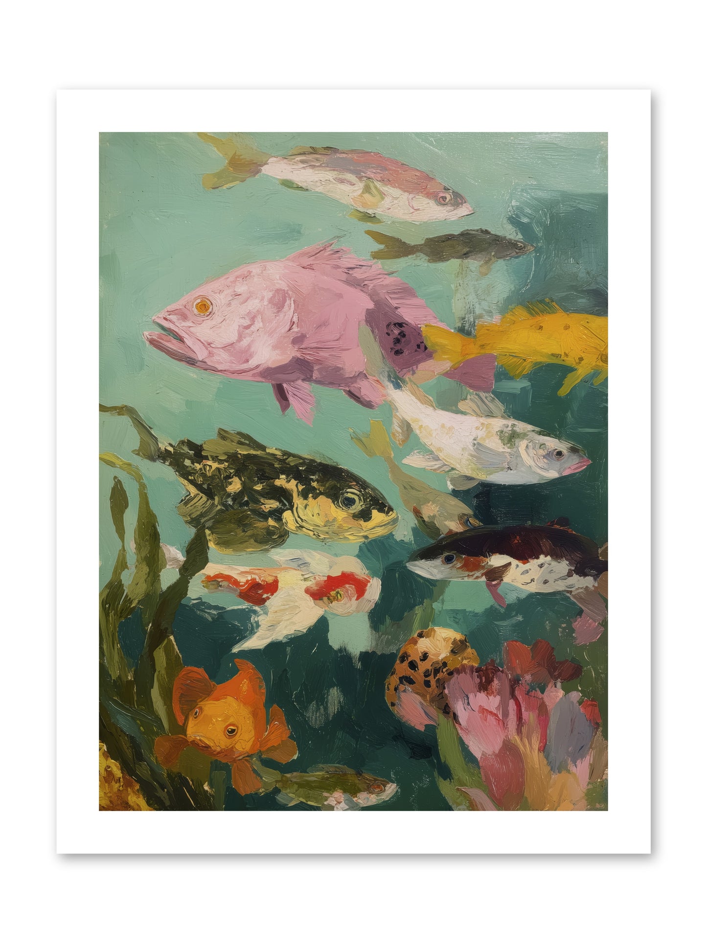 Gemstone Ballet -- Paper Print 12x16