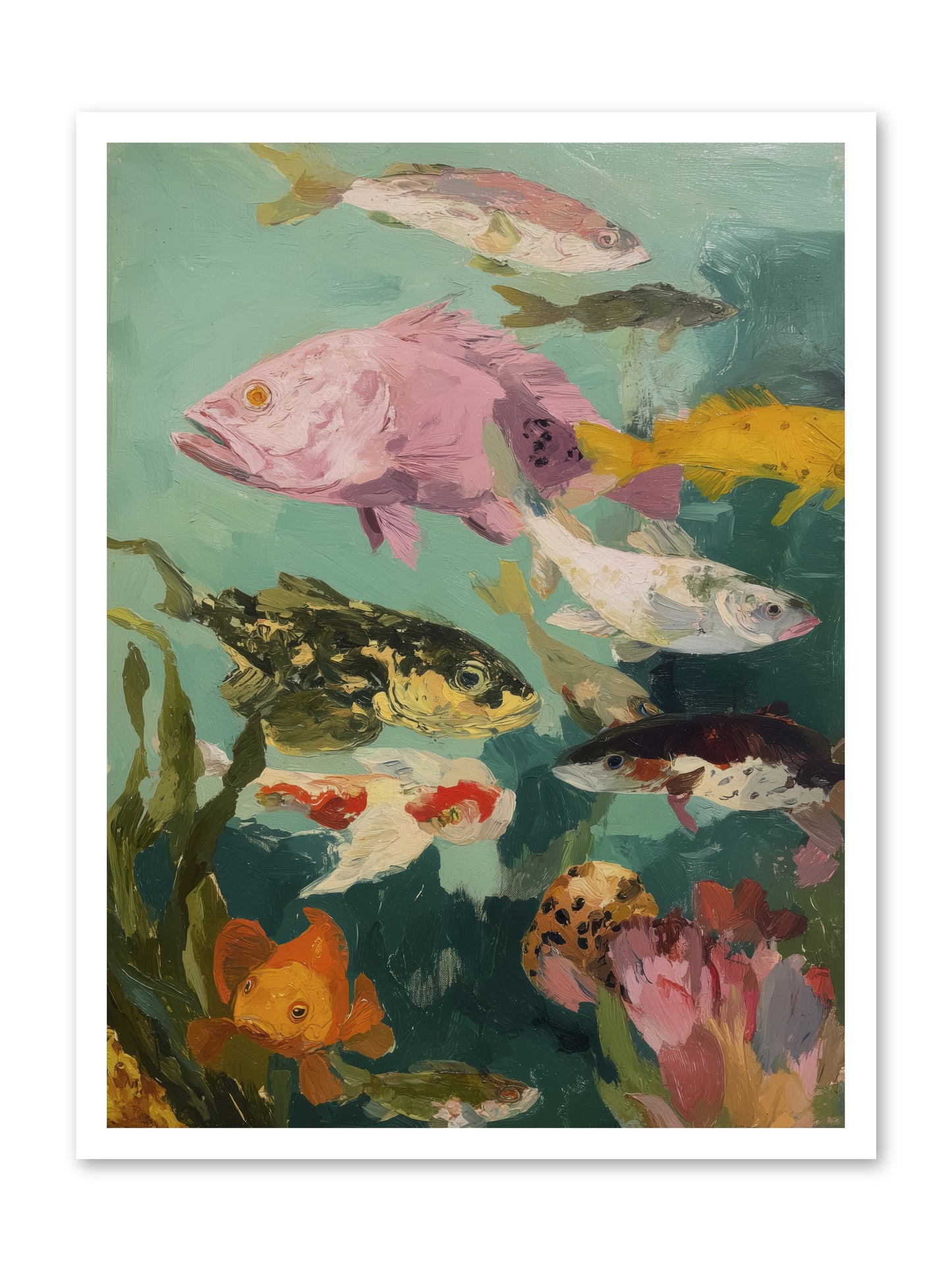 Gemstone Ballet -- Paper Print 24x32
