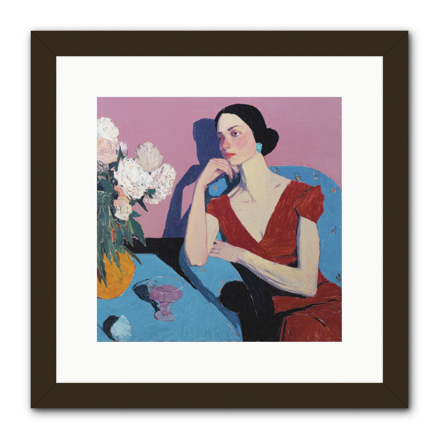 Generous Spirit -- Framed Print - Black 12x12