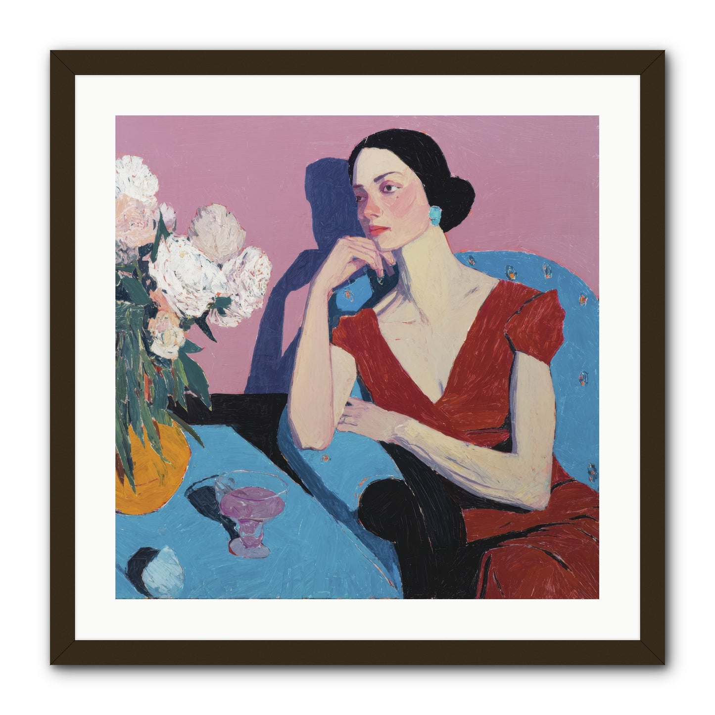 Generous Spirit -- Framed Print - Black 24x24