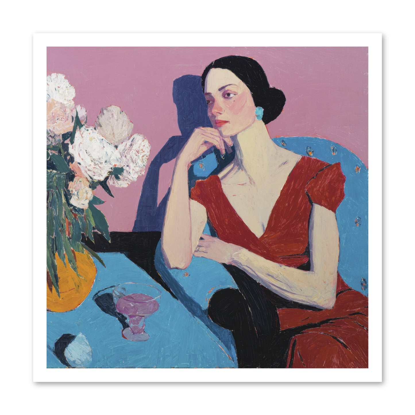 Generous Spirit -- Loose Canvas Print 24x24