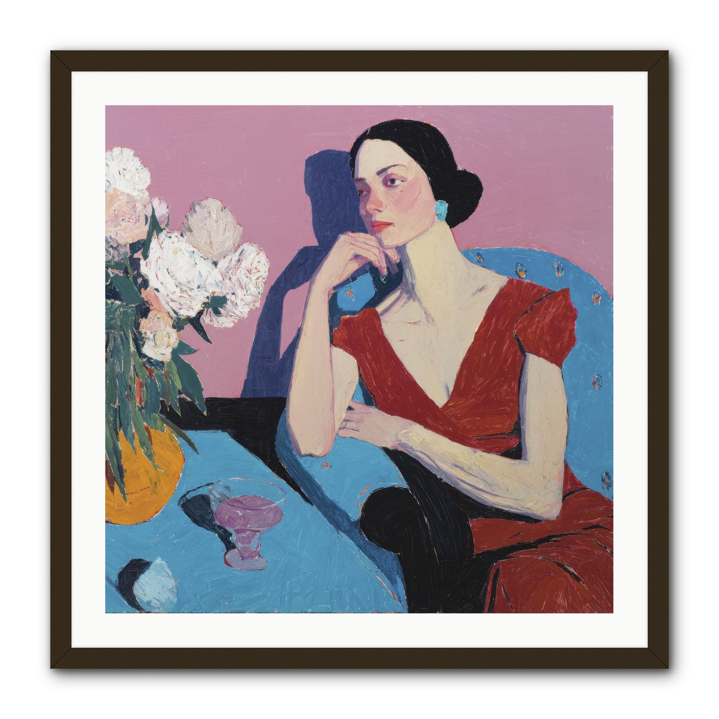Generous Spirit -- Framed Print - Black 30x30