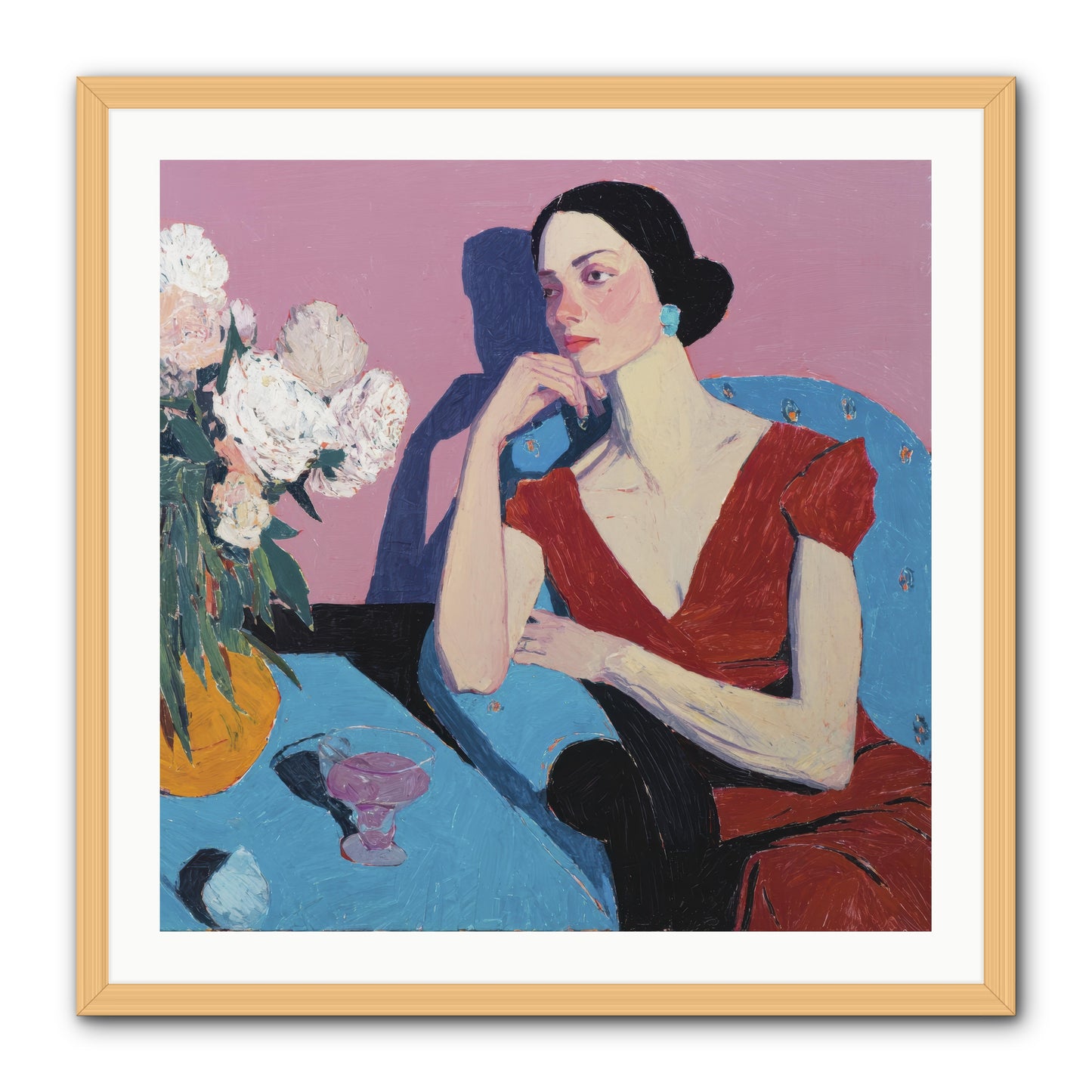 Generous Spirit -- Framed Print - Natural 30x30