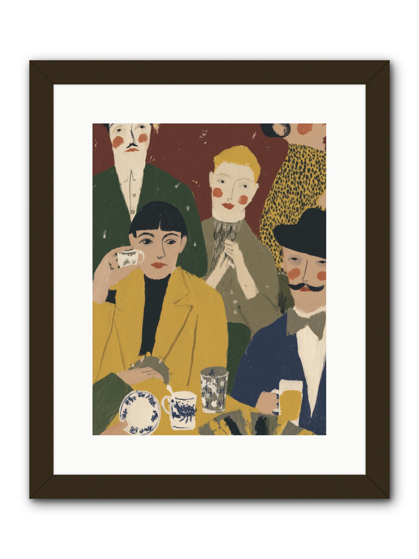 Gentle Chaos -- Framed Print - Black 12x16