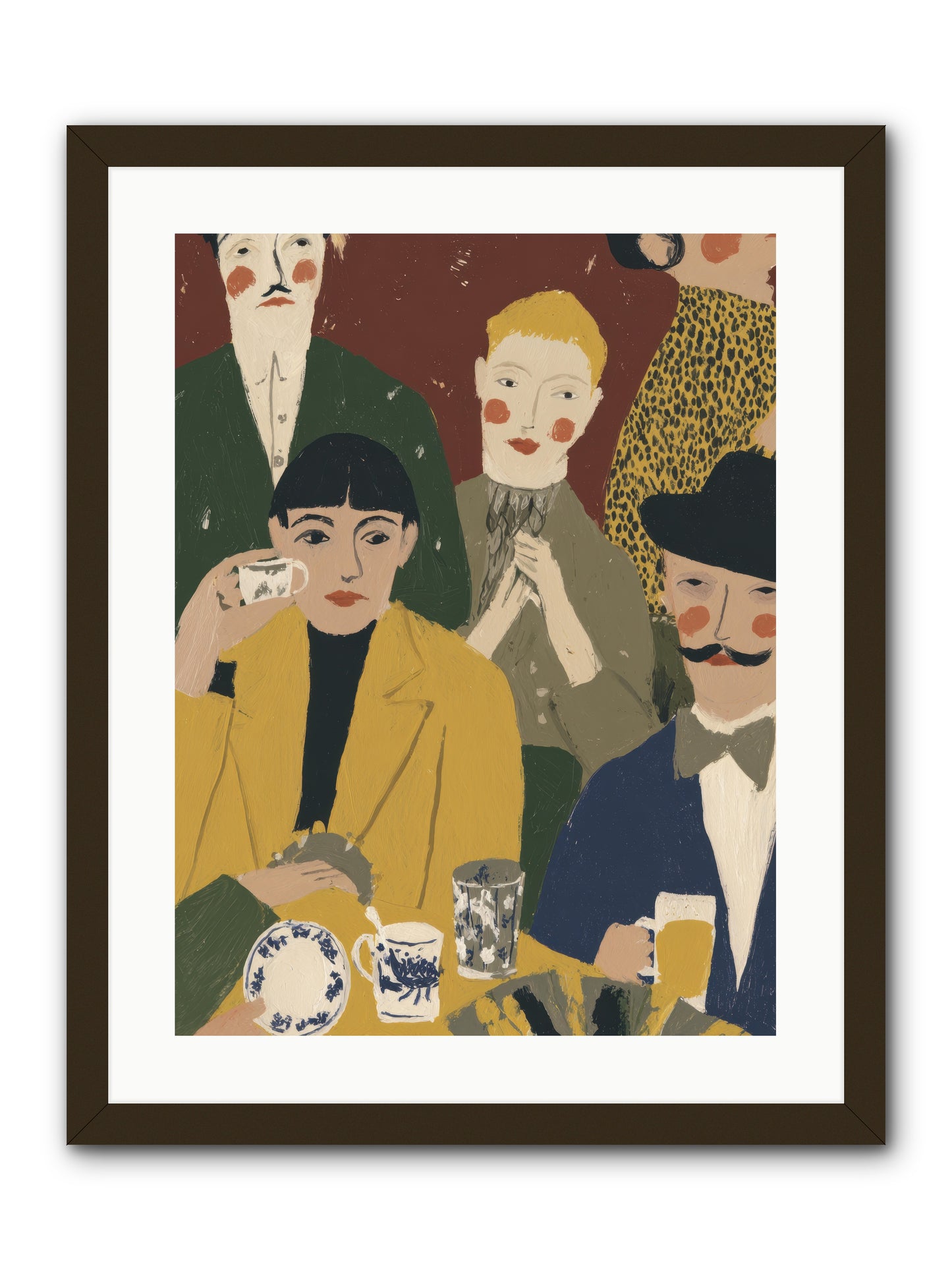 Gentle Chaos -- Framed Print - Black 18x24