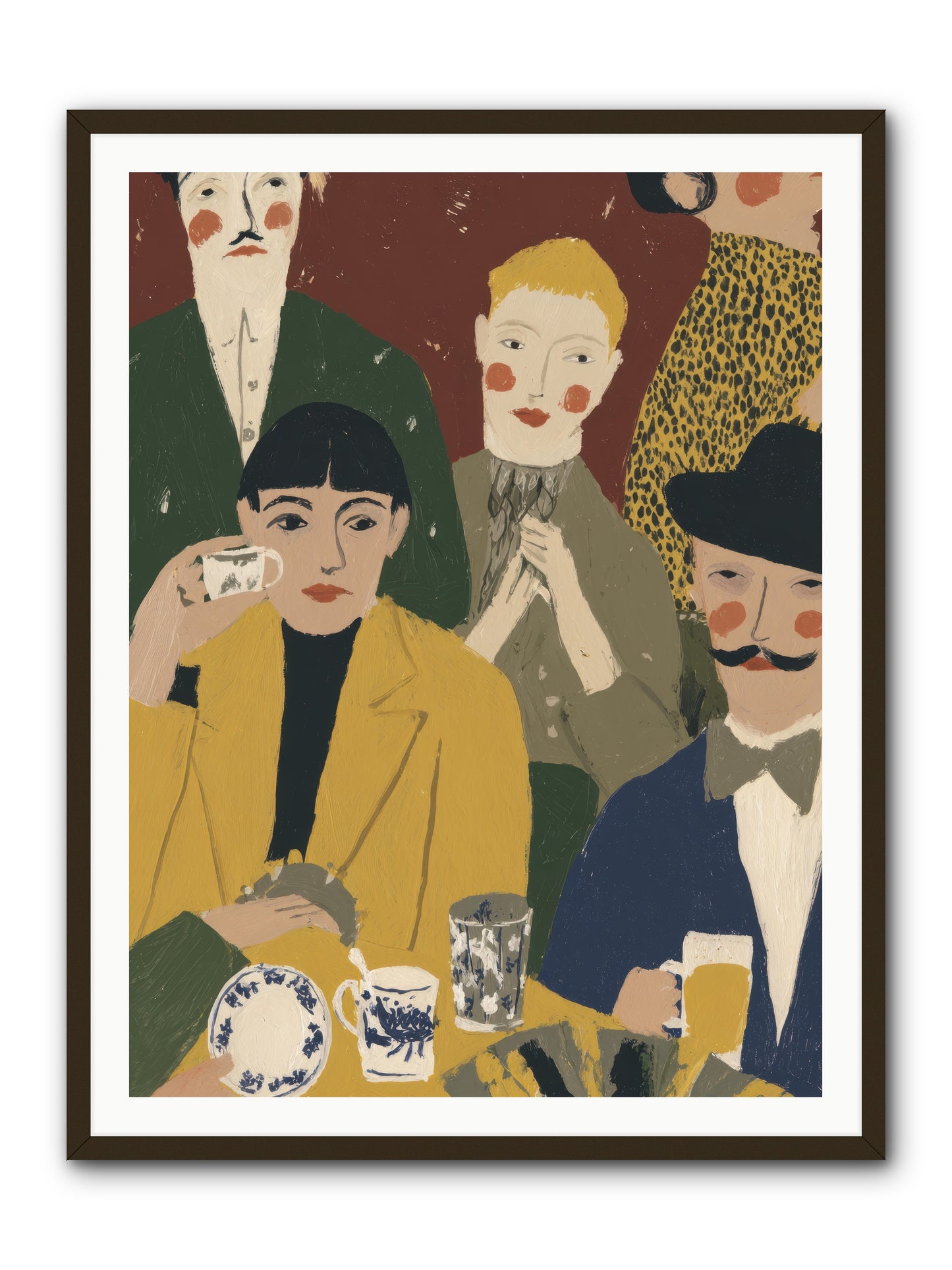 Gentle Chaos -- Framed Print - Black 36x48