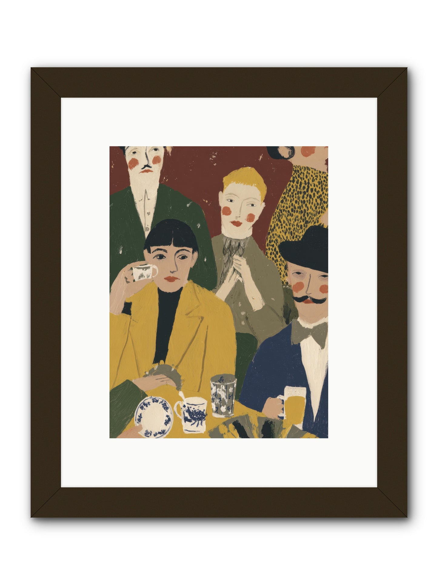 Gentle Chaos -- Framed Print - Black 9x12