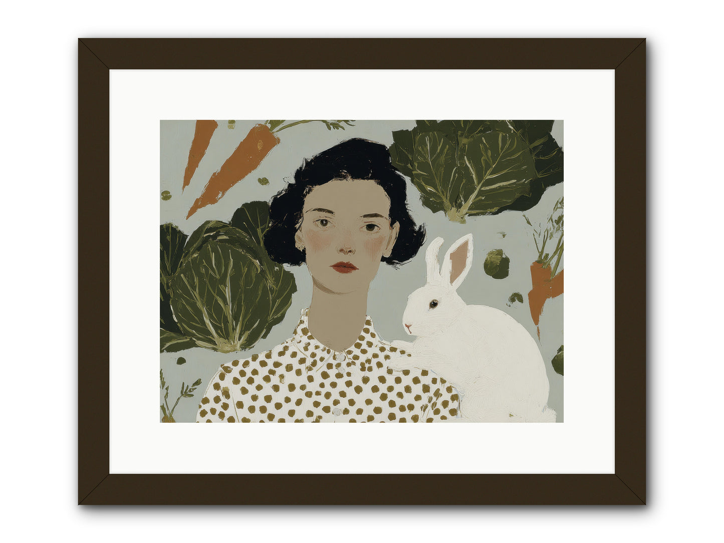 Gentle Persistence -- Framed Print - Black 16x12