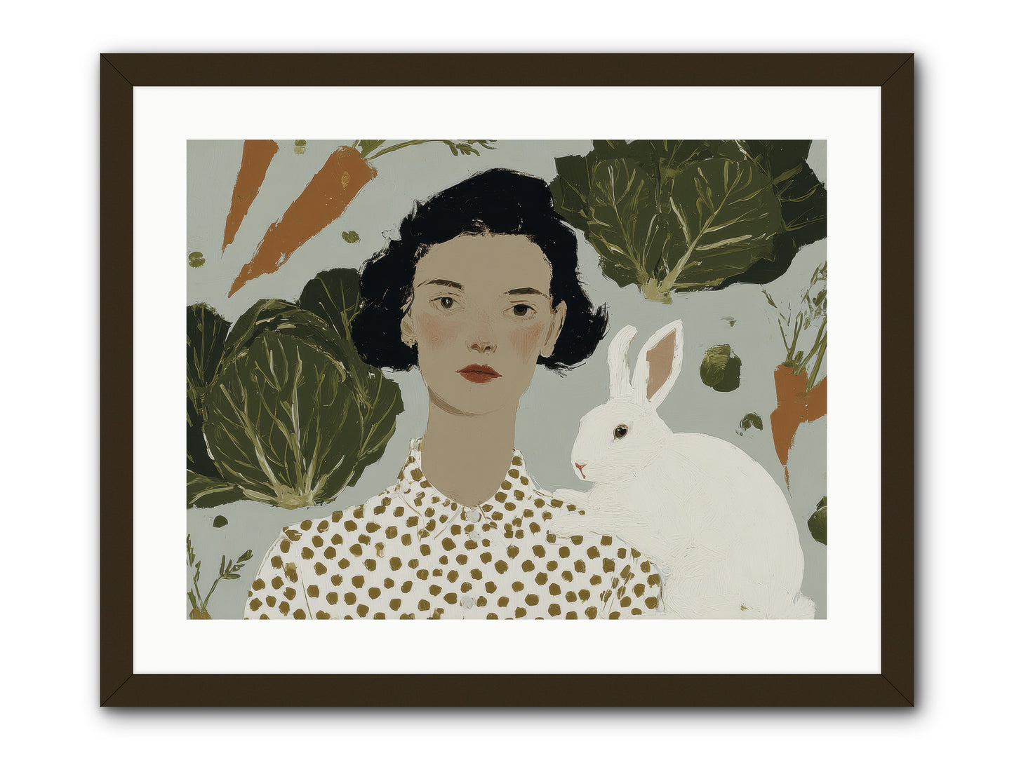 Gentle Persistence -- Framed Print - Black 24x18