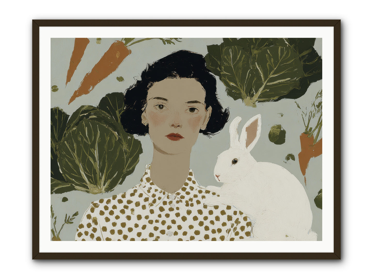 Gentle Persistence -- Framed Print - Black 48x36