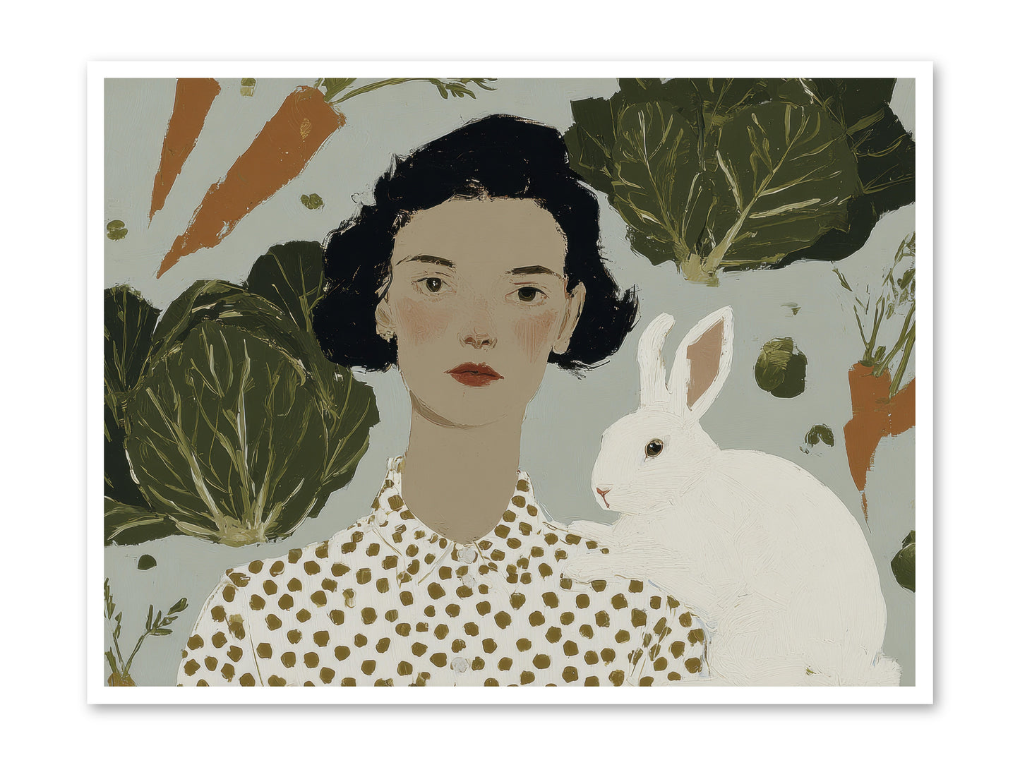 Gentle Persistence -- Loose Canvas Print 48x36