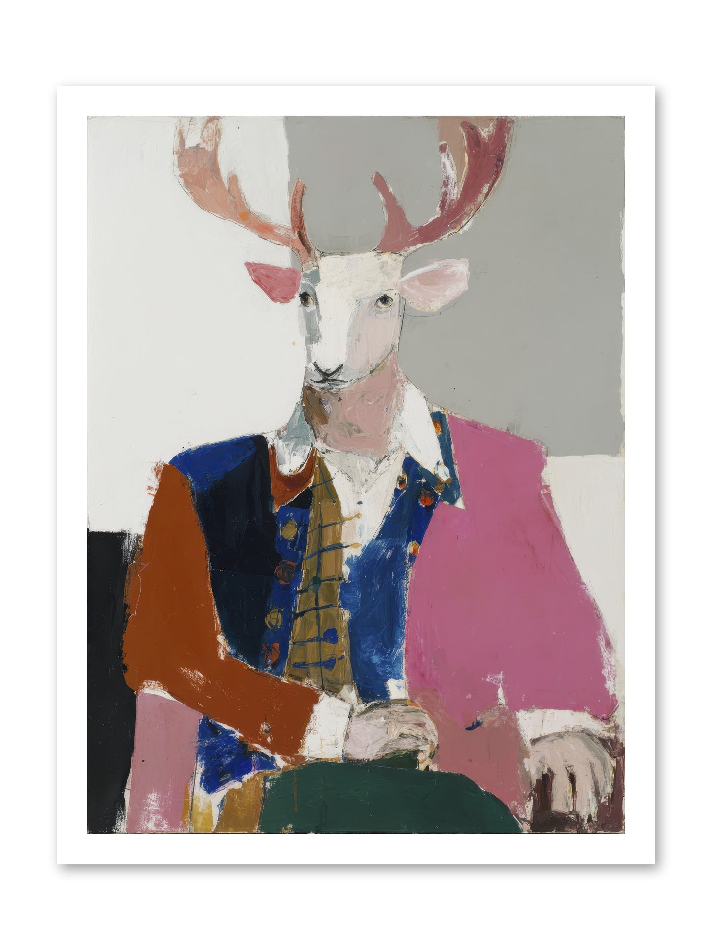 Gentleman of the Woodland Court -- Paper Print 18x24