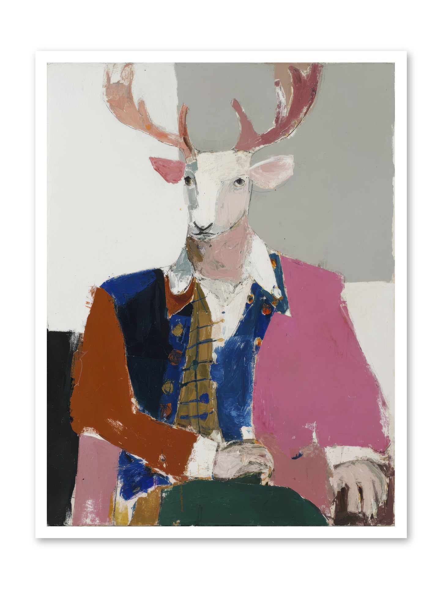Gentleman of the Woodland Court -- Paper Print 30x40