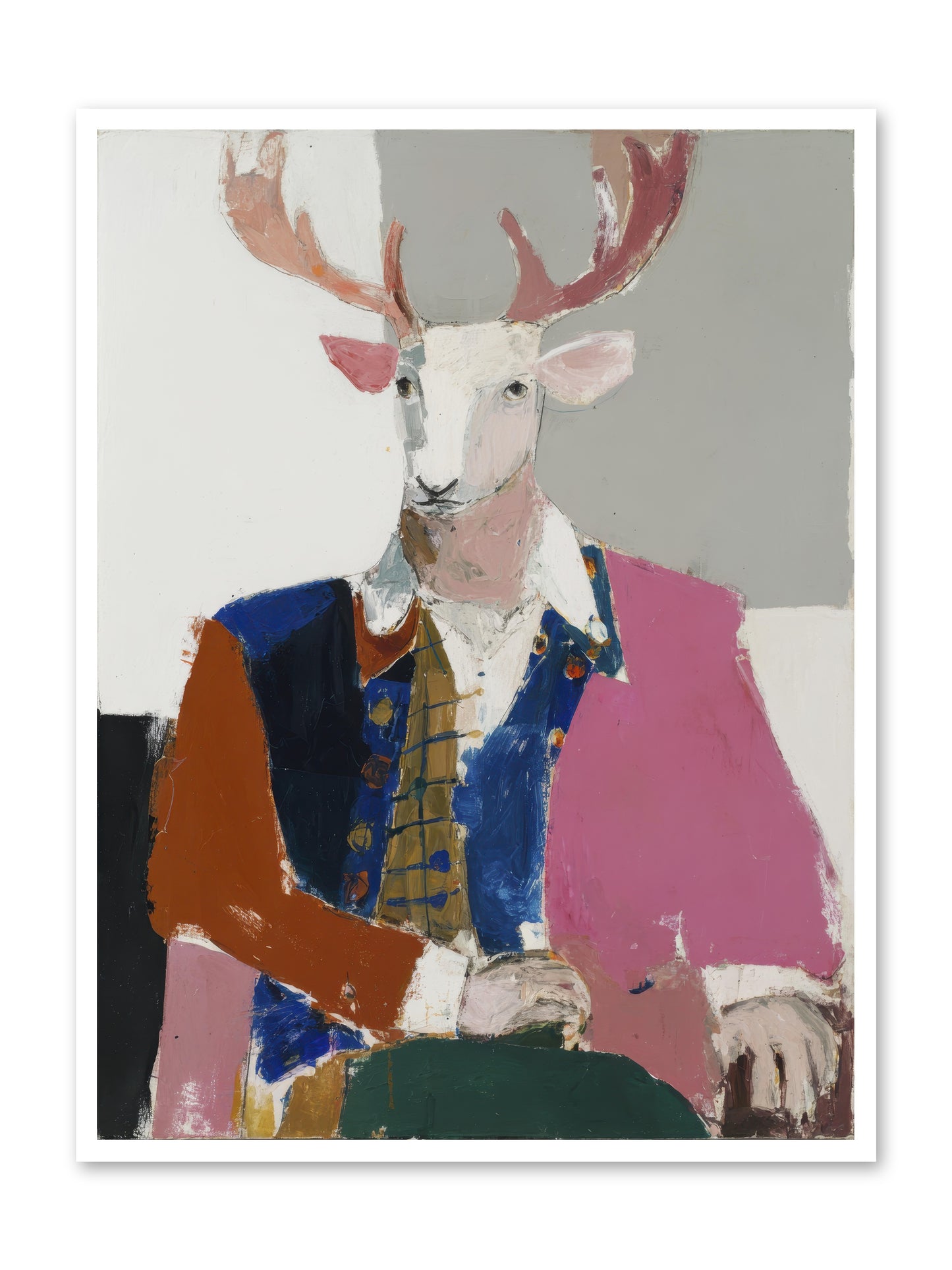 Gentleman of the Woodland Court -- Paper Print 36x48