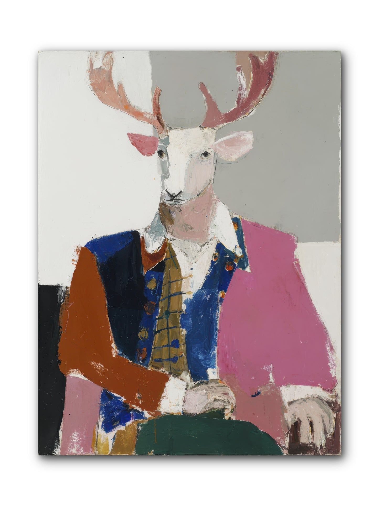 Gentleman of the Woodland Court -- Wrapped Canvas 9x12